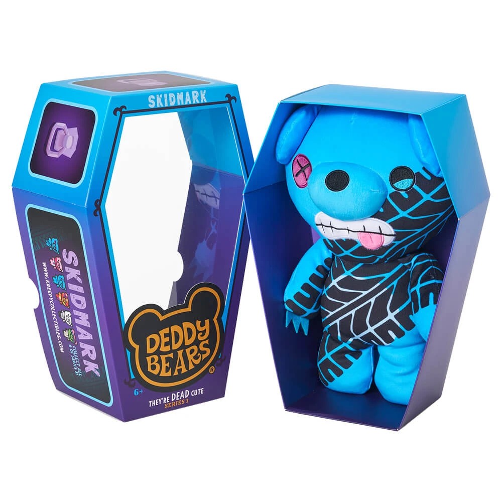 2 Deddy Bears - Skidmark, Series 3, Large Coffin, 2 of 5