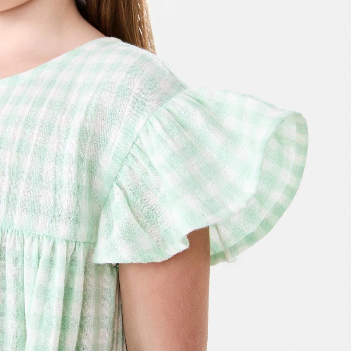 4 Woven Dress JADE GINGHAM, 4 of 7