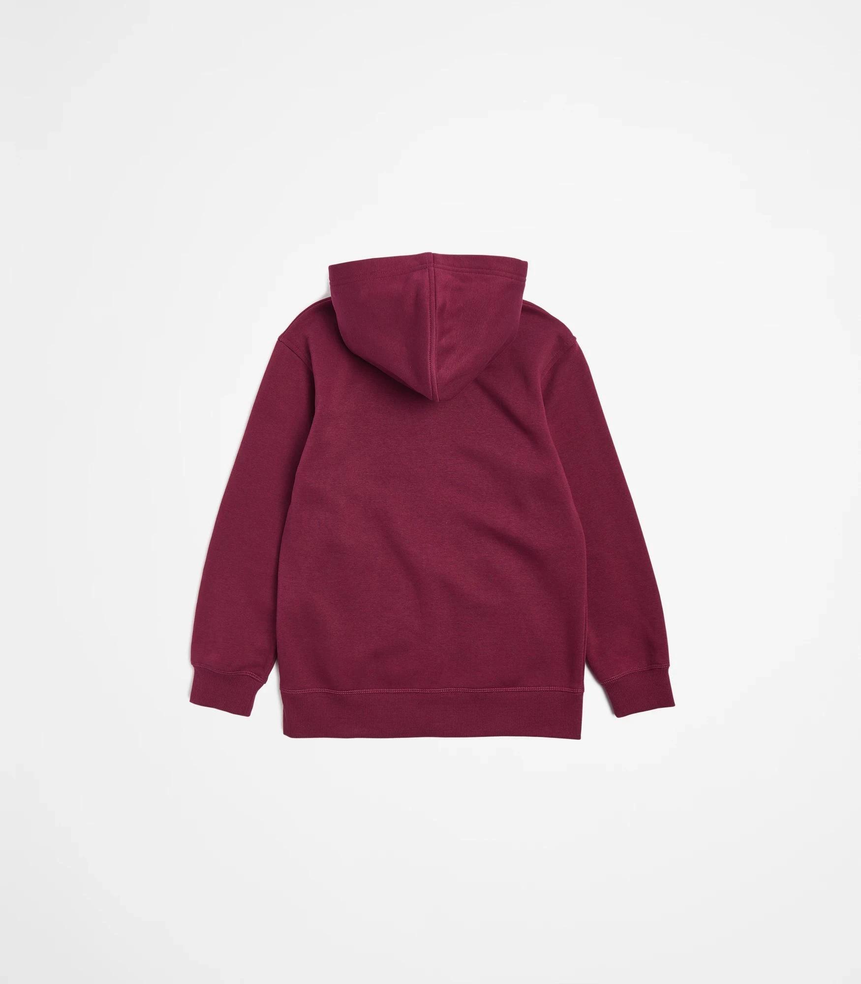 6 Target School Zip Thru Fleece Hoodie BURGUNDY, 6 of 7