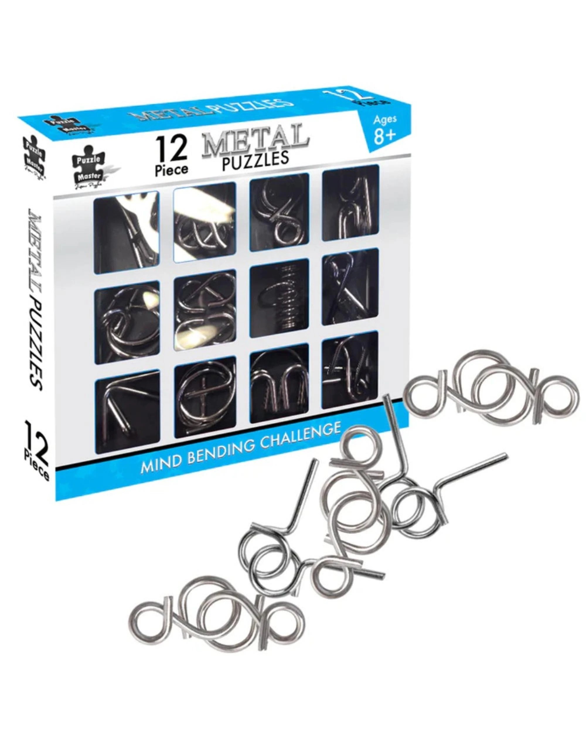 1 Puzzle Master 12 Metal Puzzles, 1 of 1