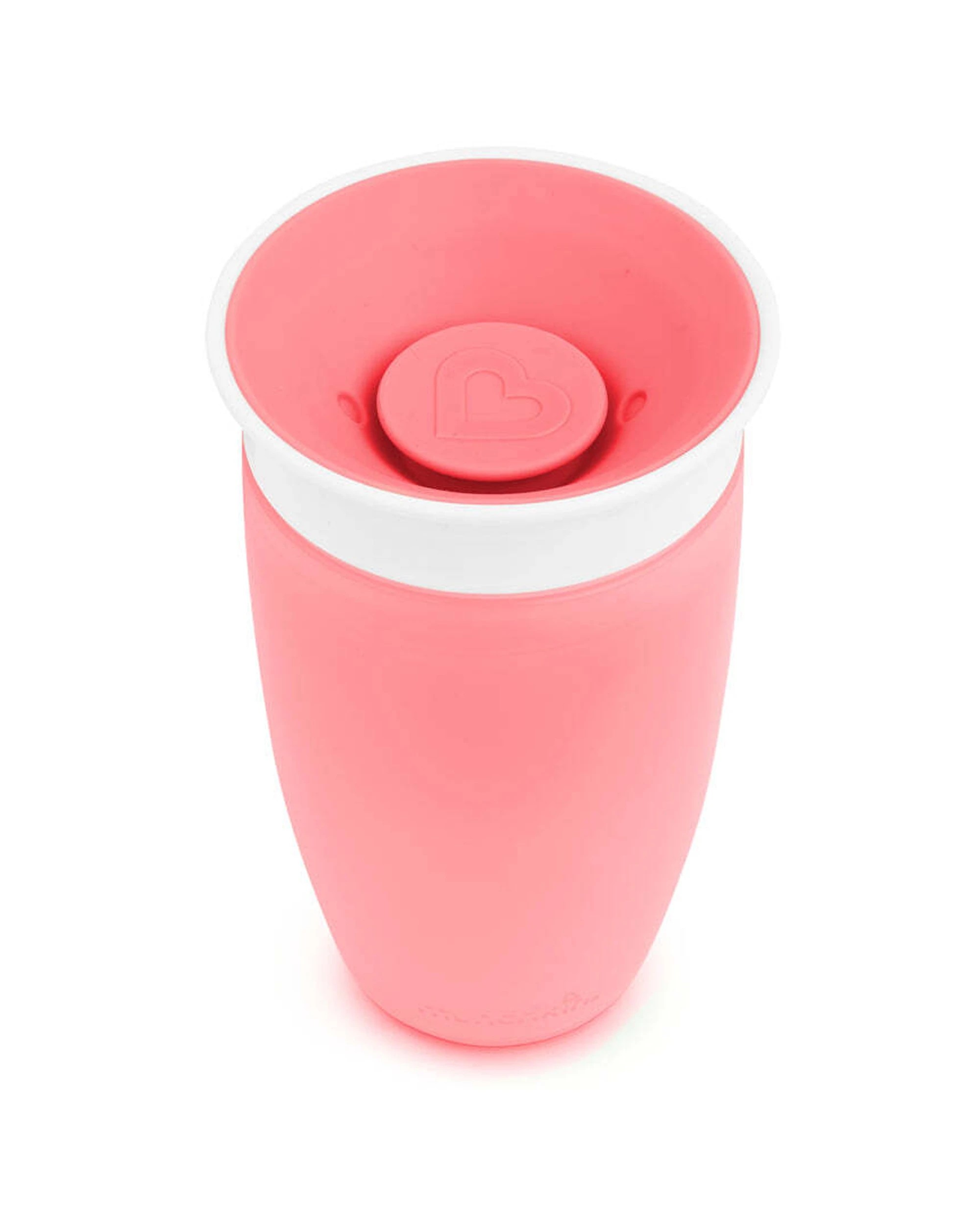 1 Munchkin Miracle 360 Cup Anti Spill Sippy Cup 295ml Dishwasher Safe 12 Months - Pink, 1 of 2