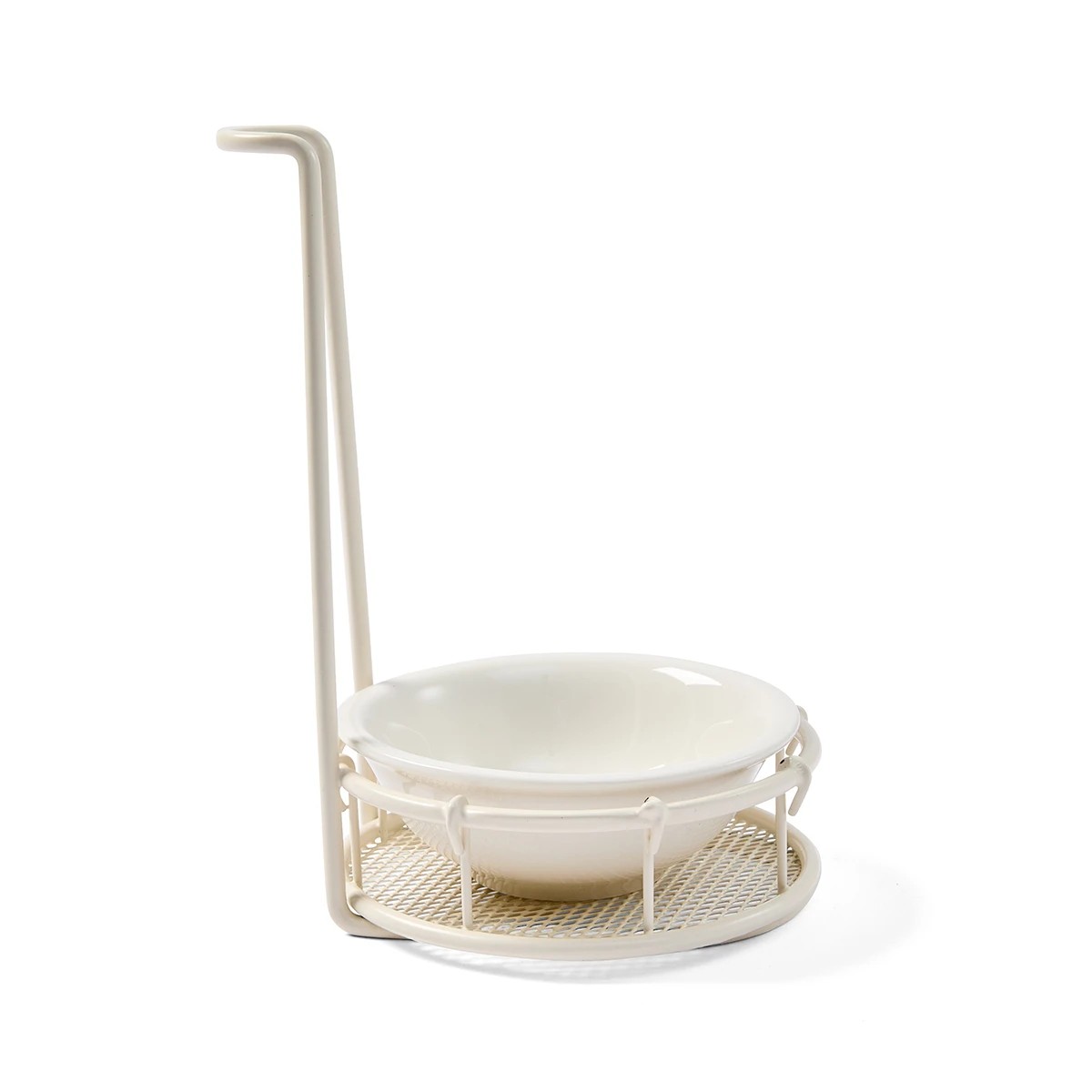 5 Off White Upright Spoon Rest, 5 of 8