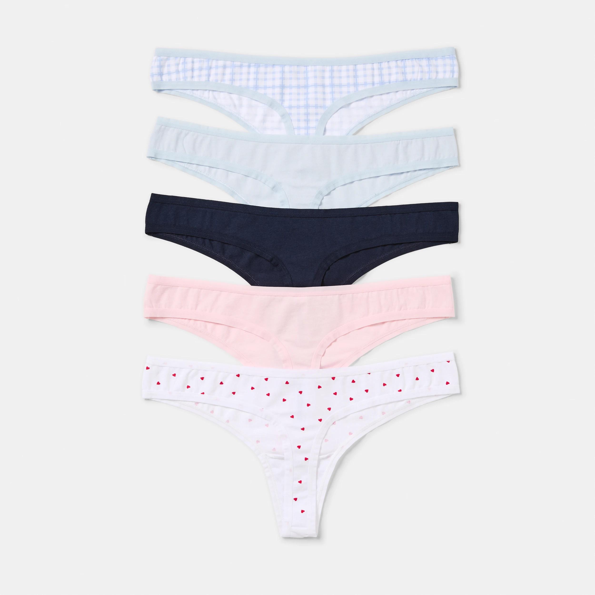 2 5 Pack G-String Briefs MINI HEART, 2 of 10