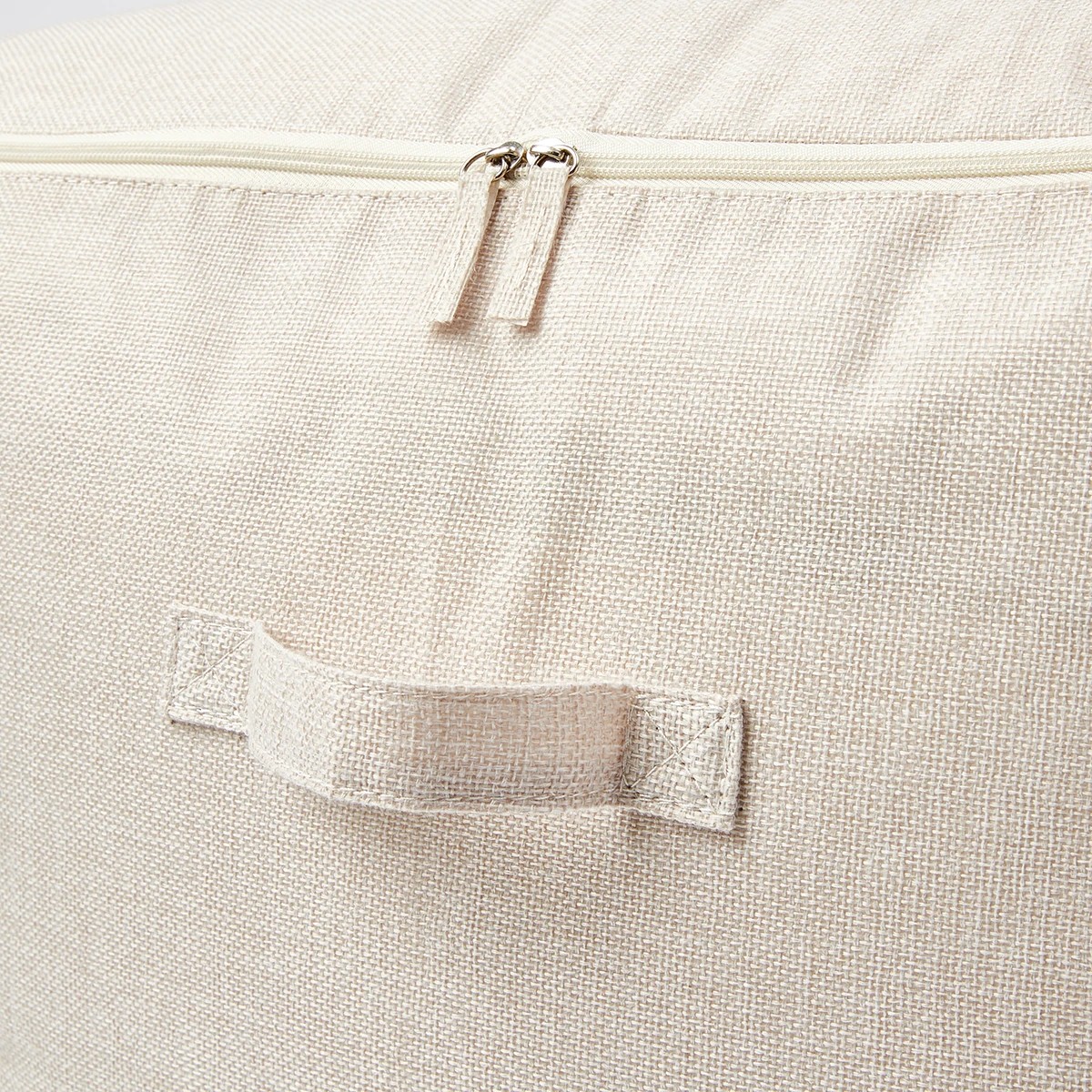 7 Linen Look Storage Bag - Extra Large, Beige, 7 of 8