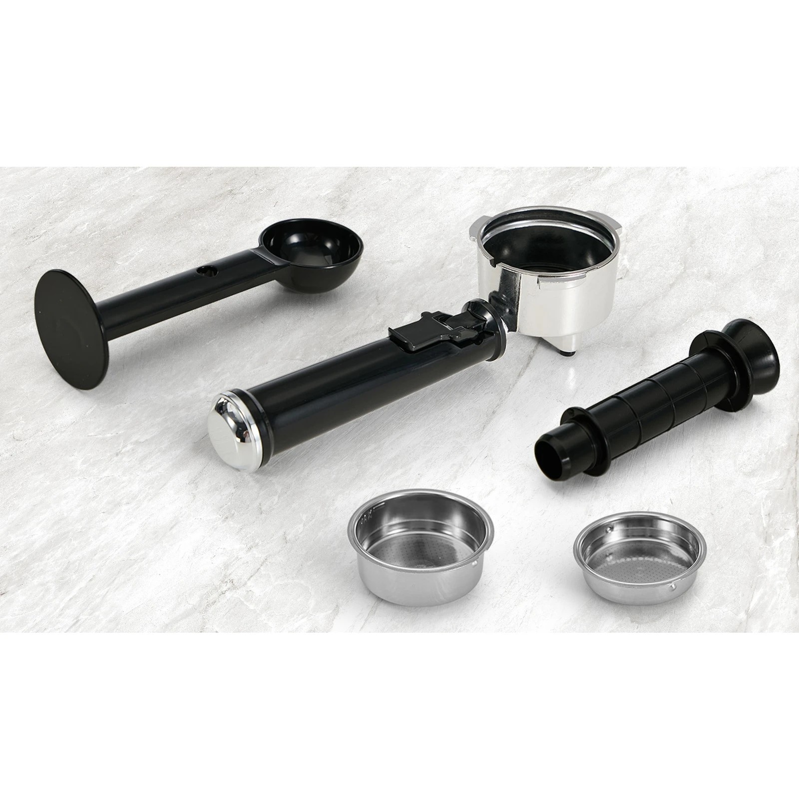 5 Vevare Espresso Coffee Machine Latter Cappuccino Maker 19 Bar Milk Frother - Black, 5 of 8