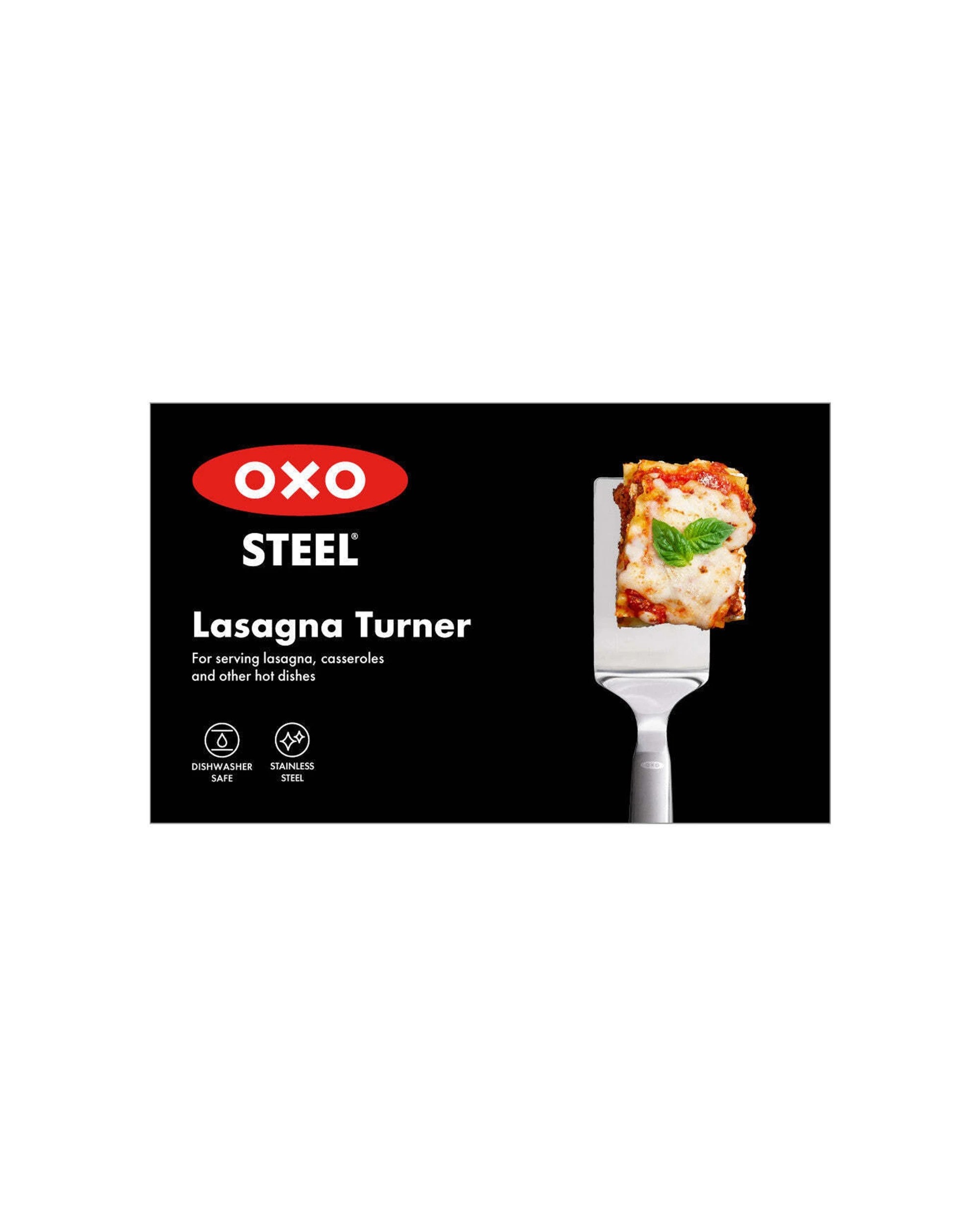 2 Oxo Lasagne Server 27.31cm Stainless Steel Serving Utensil Angled Handle
 - Silver, 2 of 9