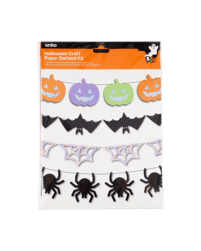 Halloween Craft Paper Garland
