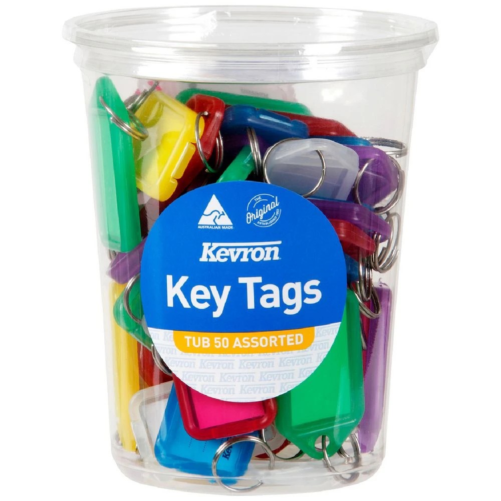 1 Kevron ID5 Key Tags 50 Pack, 1 of 1