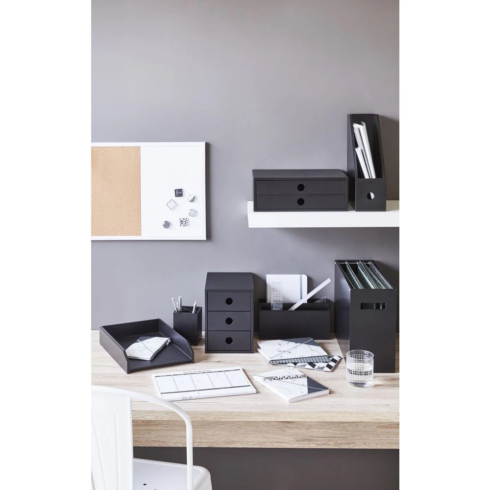 8 Otto Landscape 2 Drawer Cabinet Black, 8 of 8