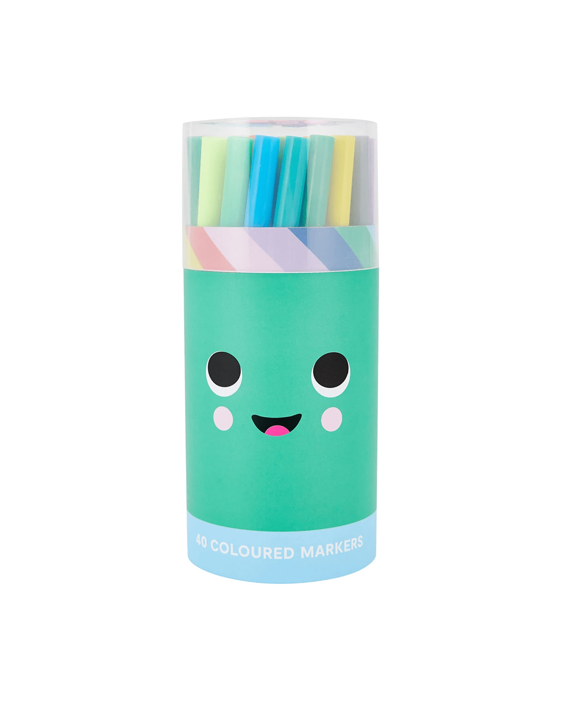 1 40 Pack Coloured Markers in Tube, 1 of 6