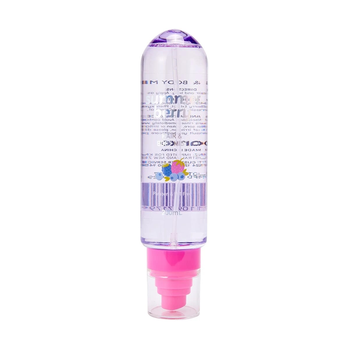 1 Hair and Body Mist 200ml - Summer Berry, 1 of 5