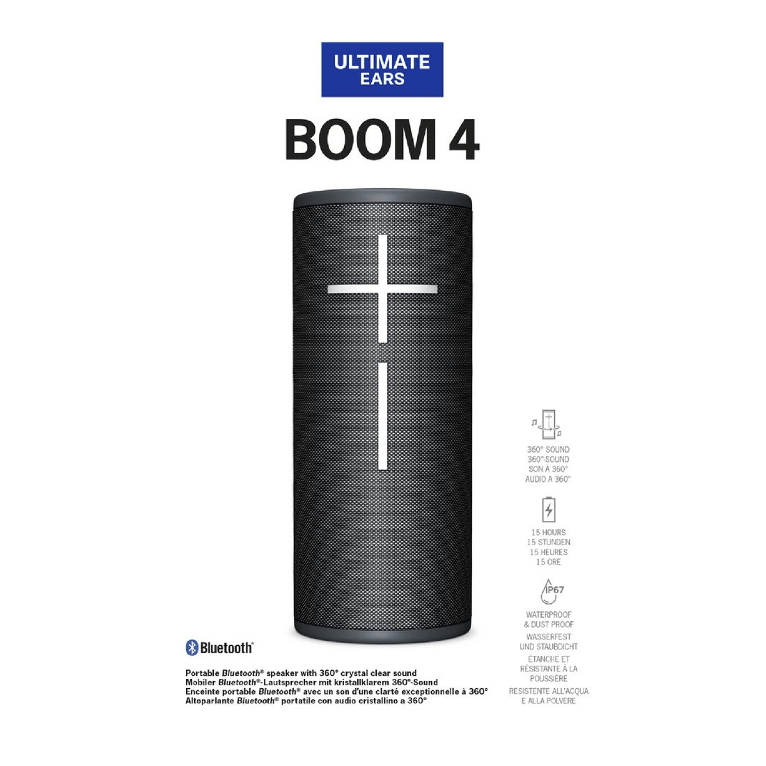 4 Ultimate Ears Boom 4 Black, 4 of 6