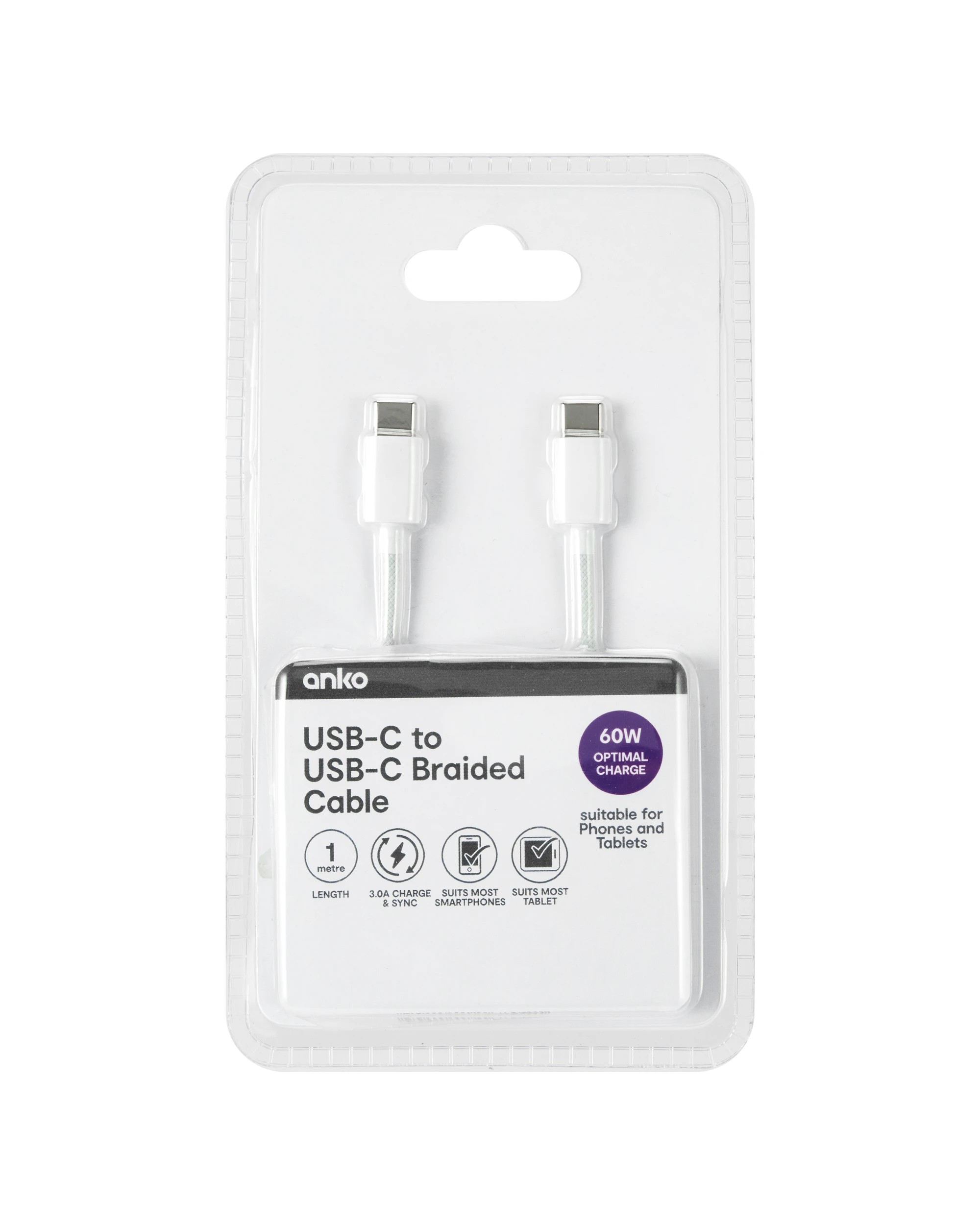 4 USB-C to USB-C Braided Cable, 4 of 4