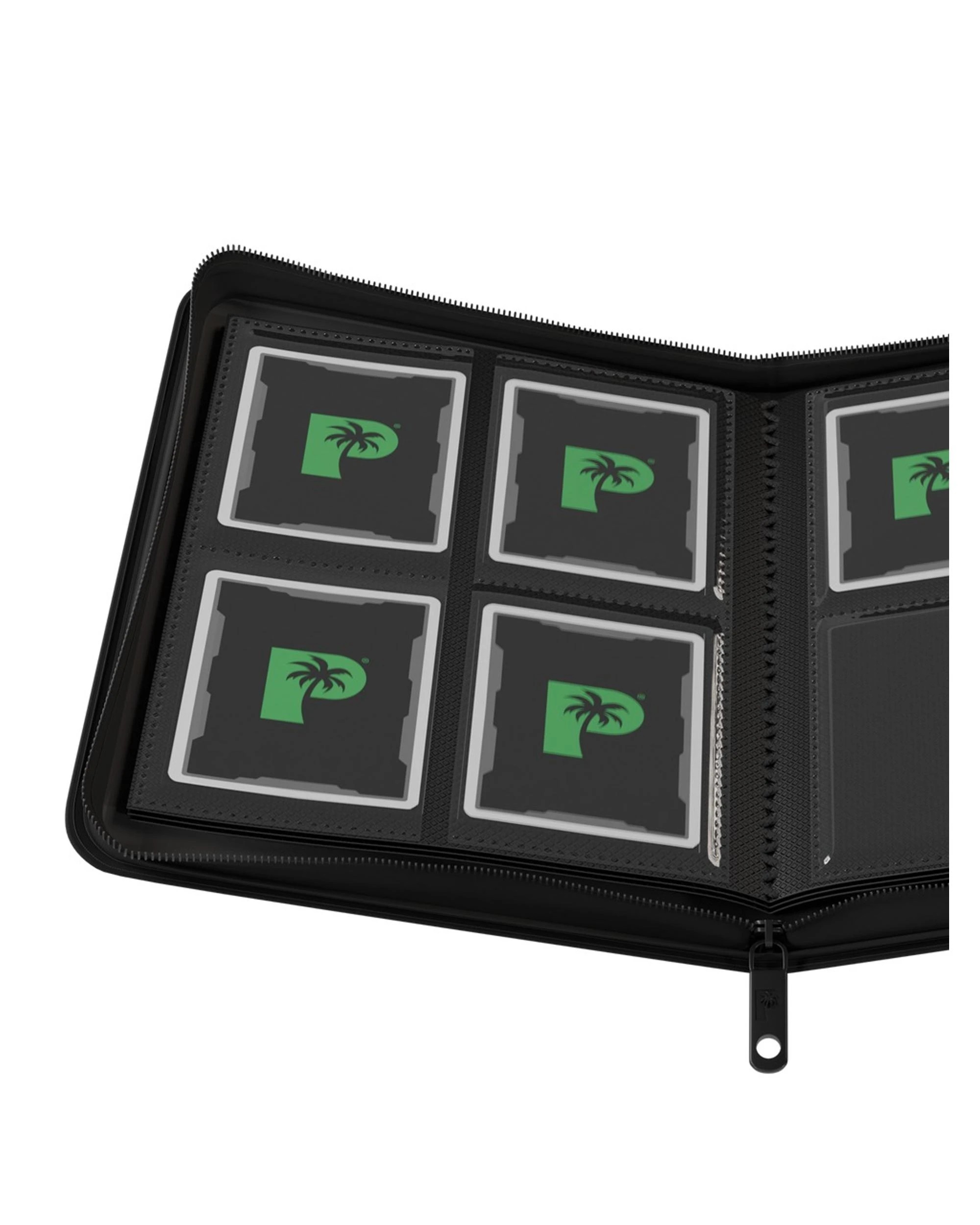2 Palms Off Gaming Collector's Series 4 Pocket Zip Binder - Black, 2 of 8