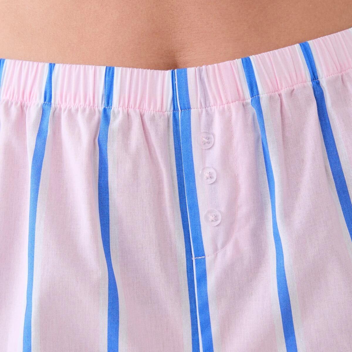 4 Woven Boxer Shorts PINK STRIPE BALLERINA, 4 of 4