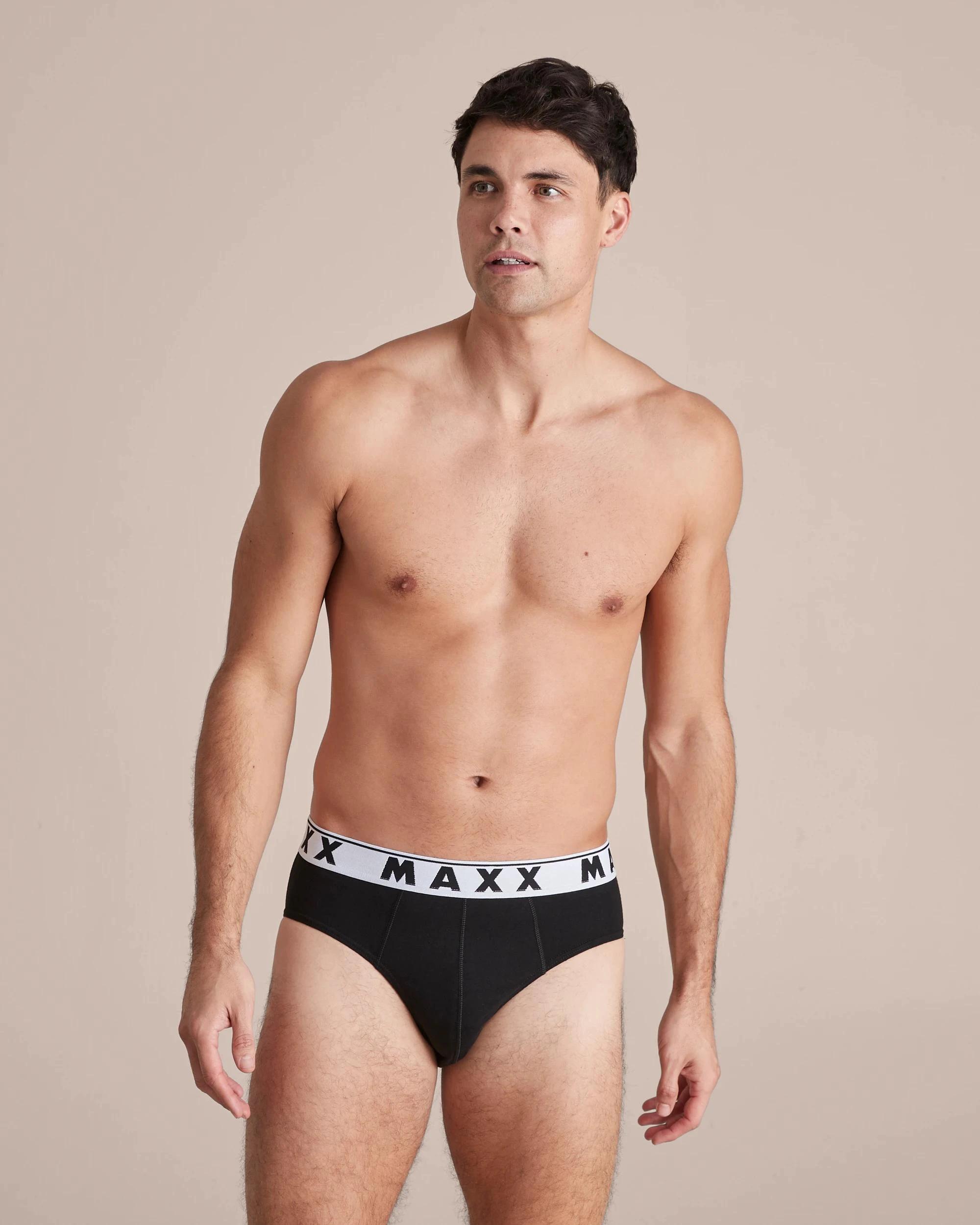 8 Maxx 5 Pack Hipster Briefs BLACK, 8 of 10