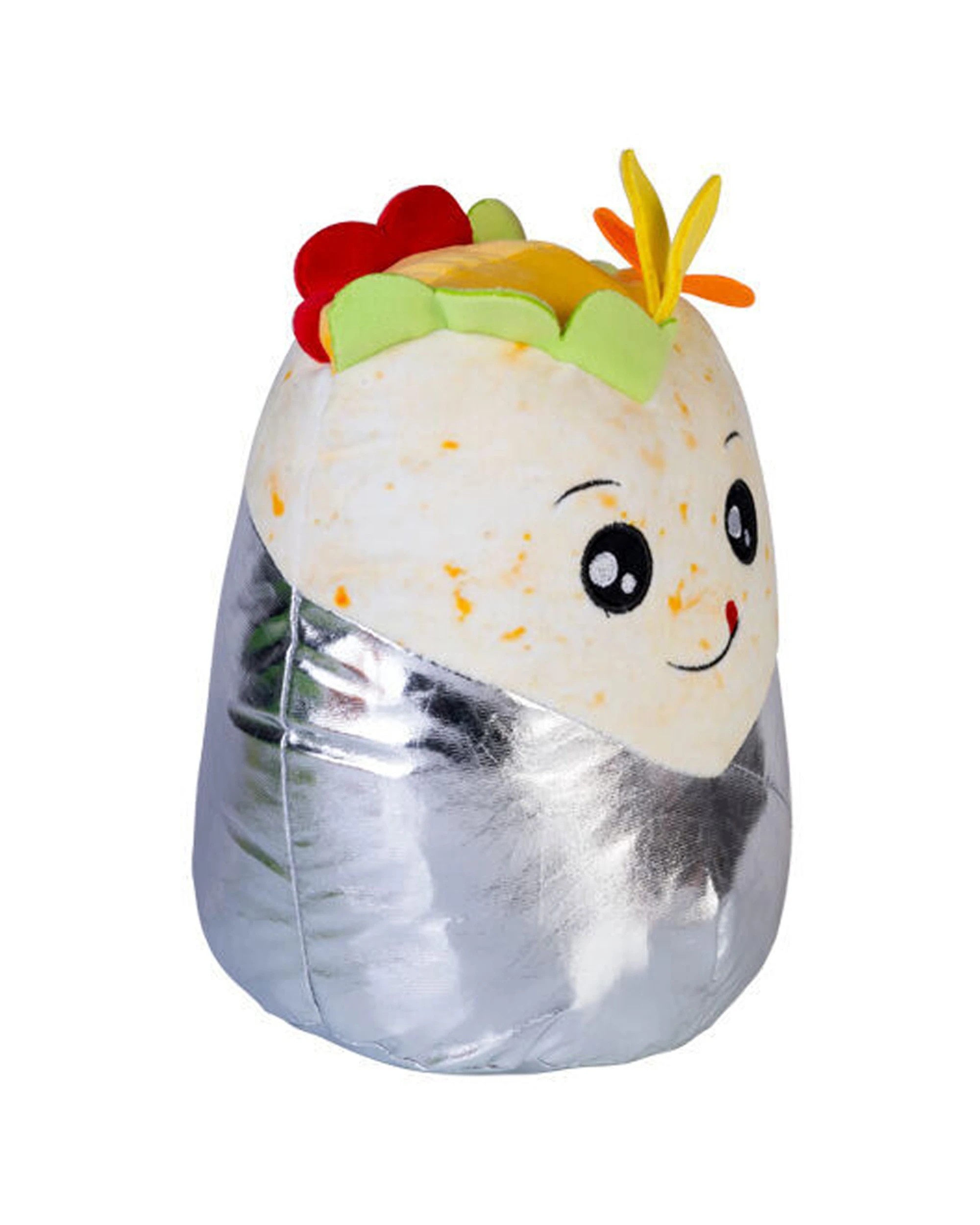 3 Smooshos Pal Squishy Super Soft Plushie Kid's Toy 22x16x22cm Burrito - Multi, 3 of 4