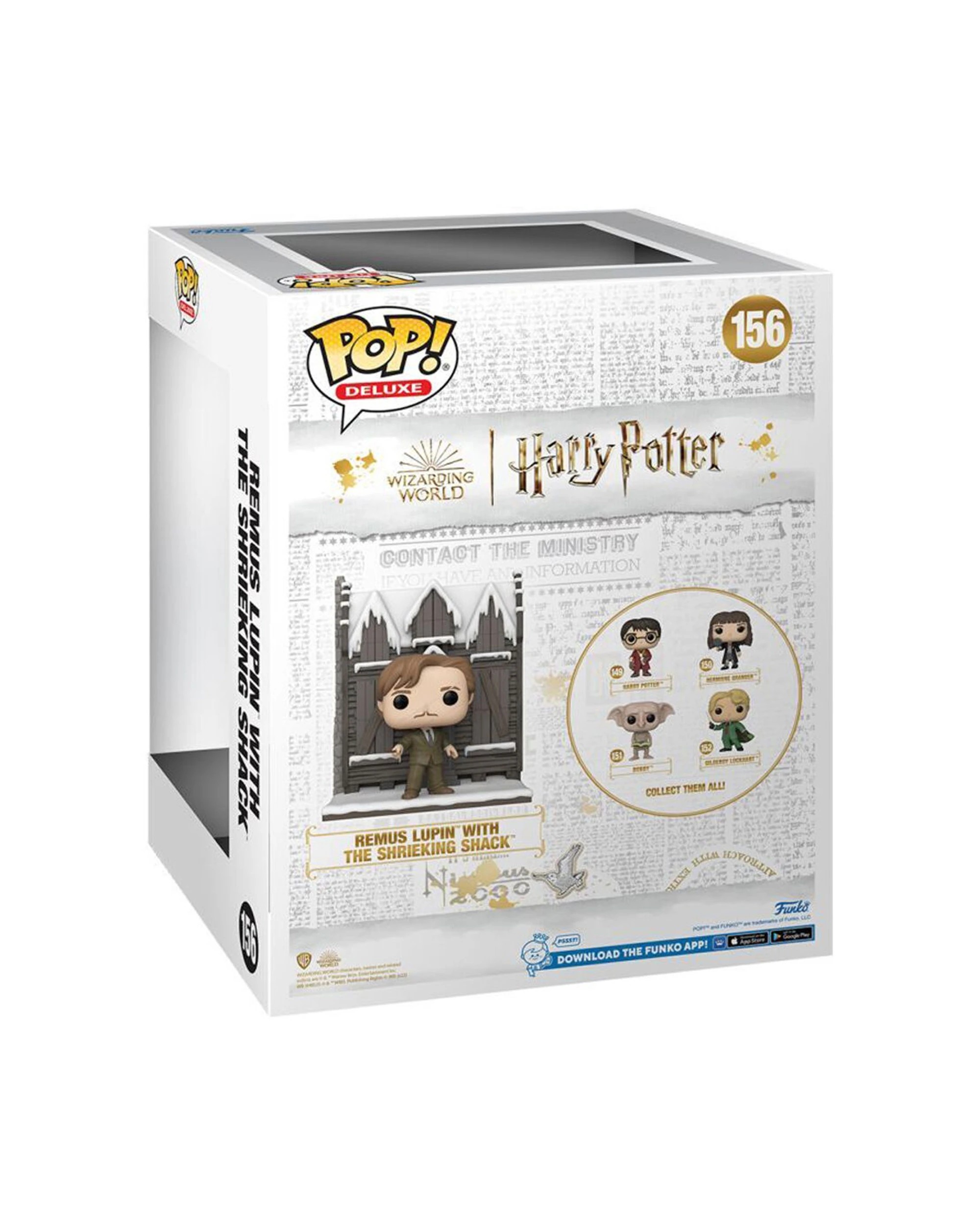 4 Harry Potter Remus Lupin With Shrieking Shack Pop Deluxe Action Figure 18cm - Brown, 4 of 4