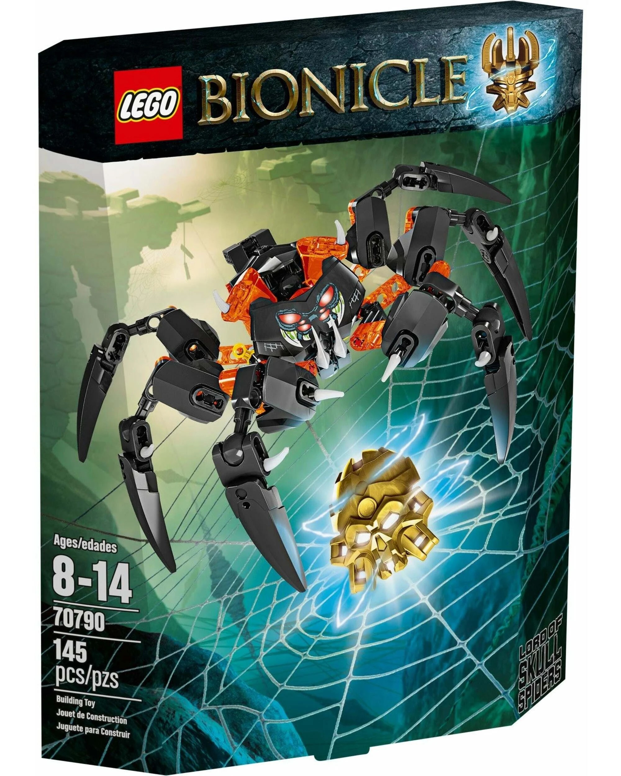 1 LEGO 70790 Lord of Skull Spiders - Bionicle Creature, 1 of 1