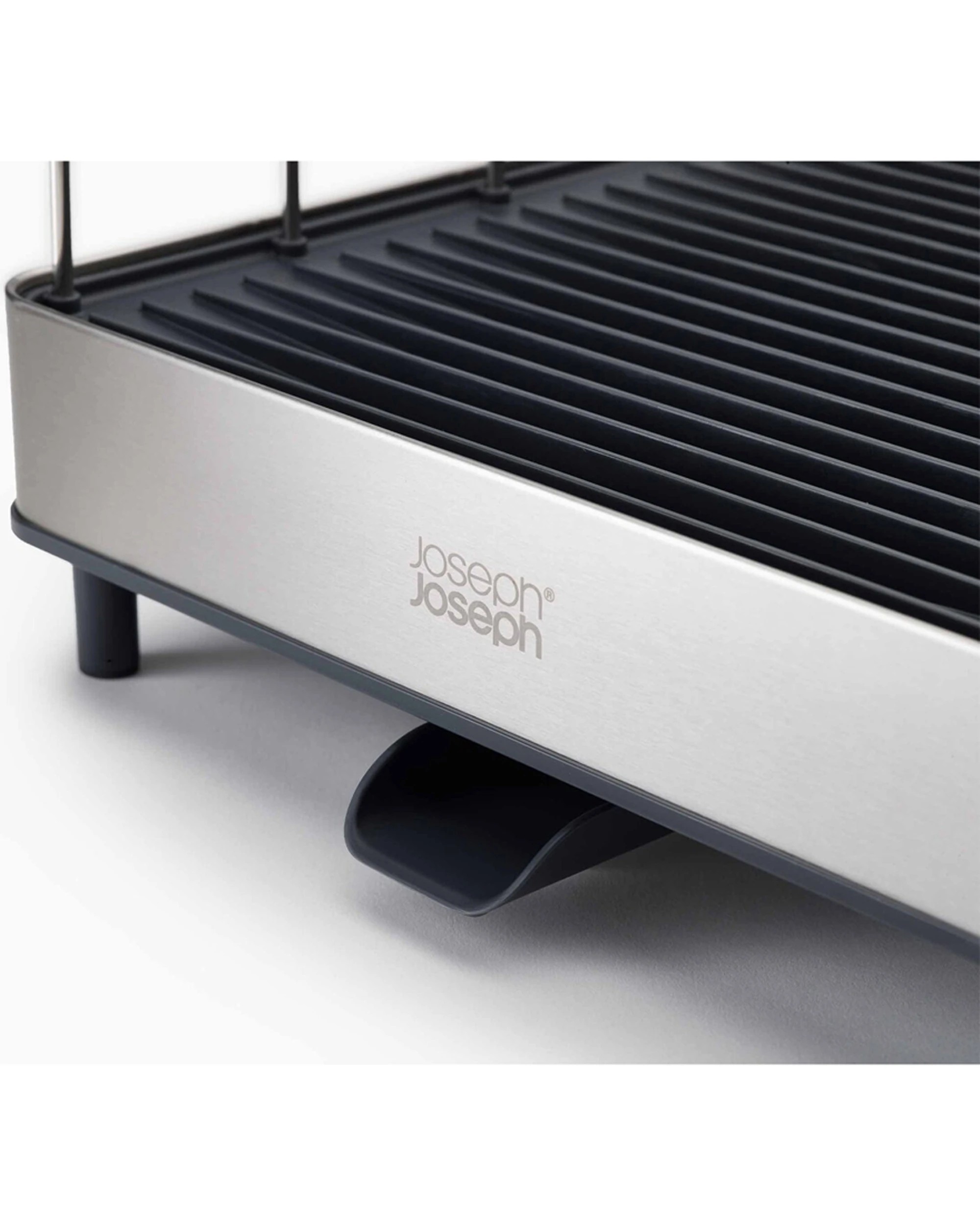 3 Joseph Joseph Extend Max Stainless Steel Dish Rack Expandable 67cm - Silver, 3 of 7