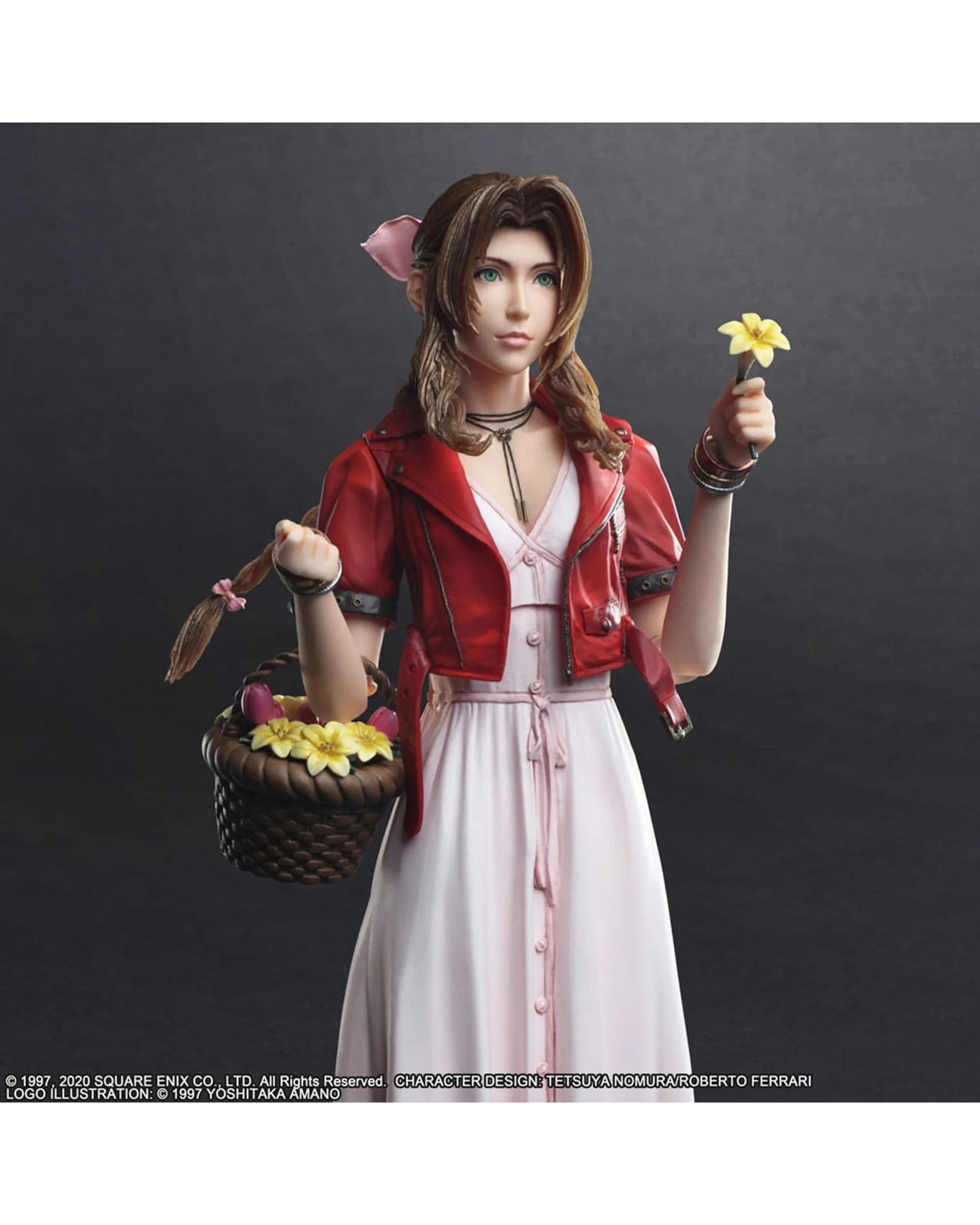 6 Final Fantasy VII Rebirth Play Arts Kai Aerith Gainsborough Figure, 6 of 9