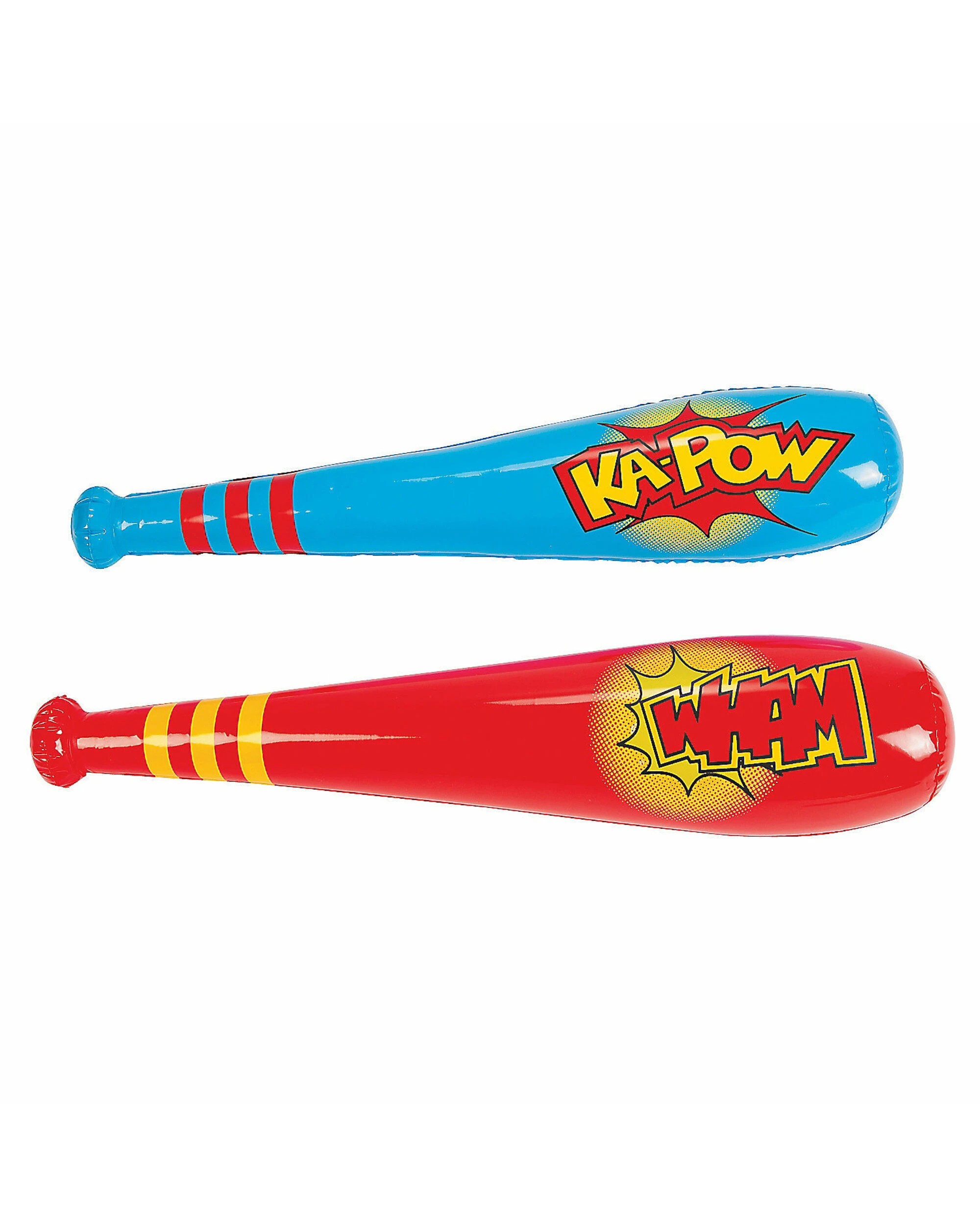 1 Partyrama Inflatable Superhero Bat Assorted, 1 of 2