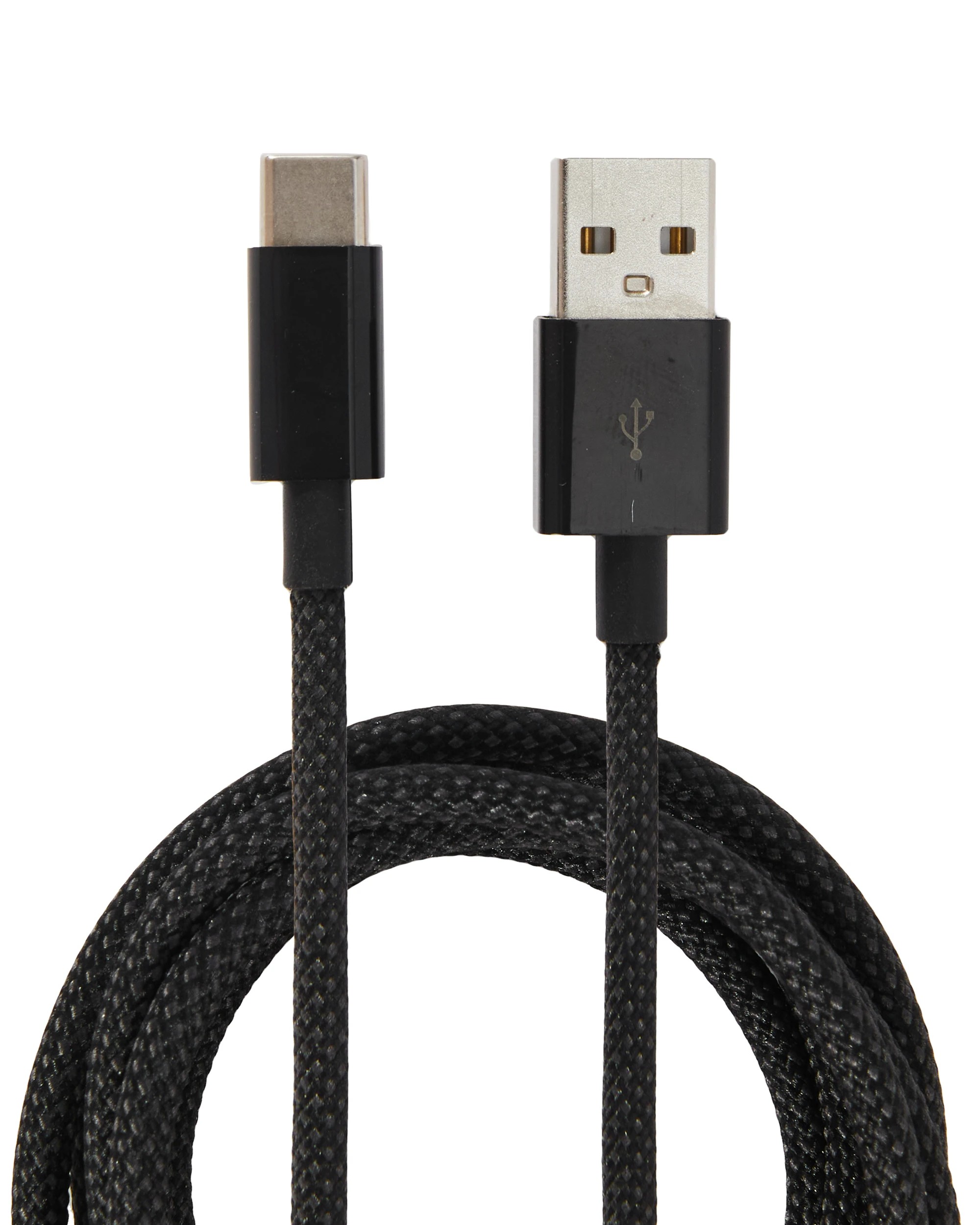 1 USB-A to USB-C Cable - 1m, Black, 1 of 5