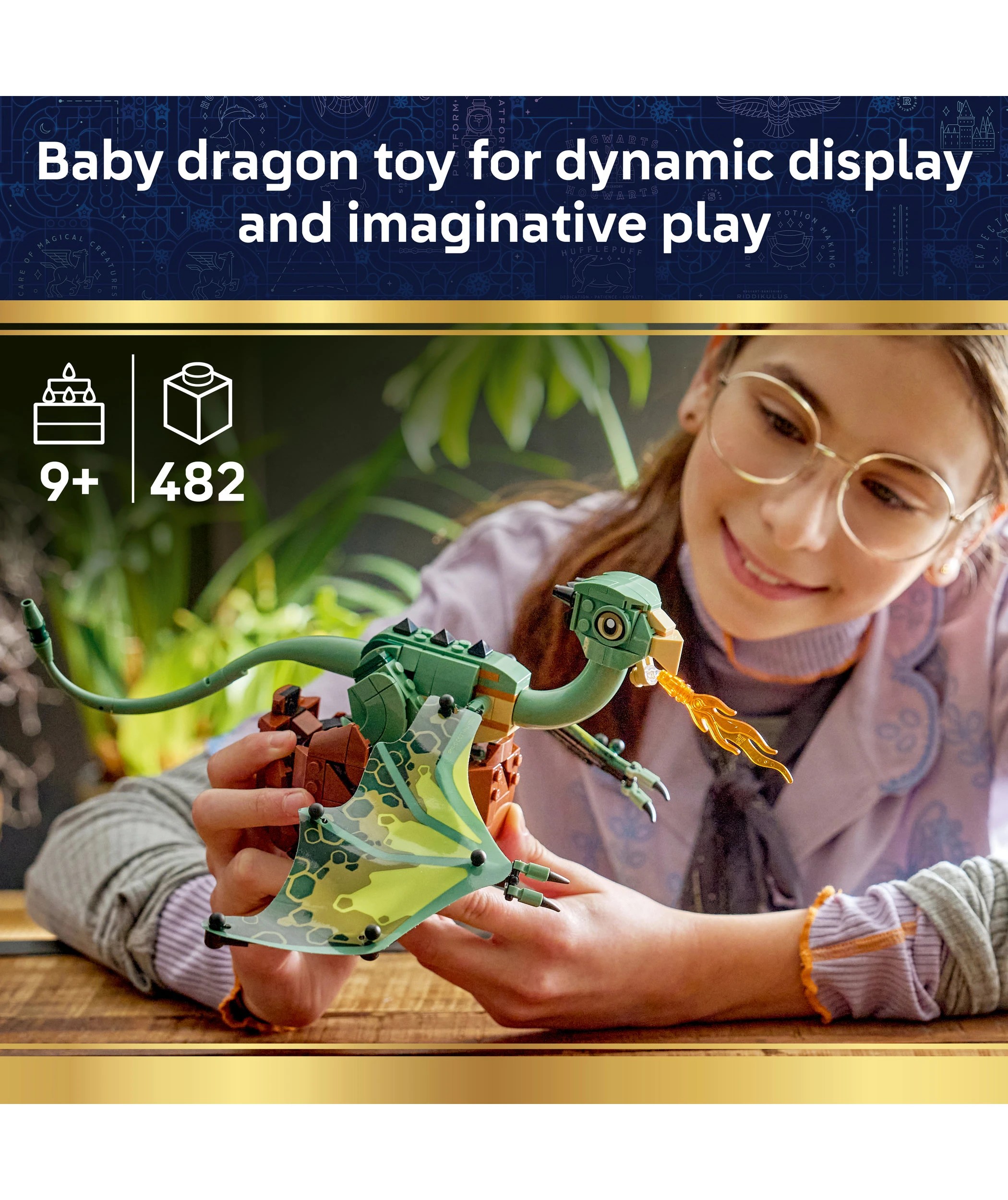 3 LEGO Harry Potter Norbert: Hagrid's Baby Dragon 76477, 3 of 10