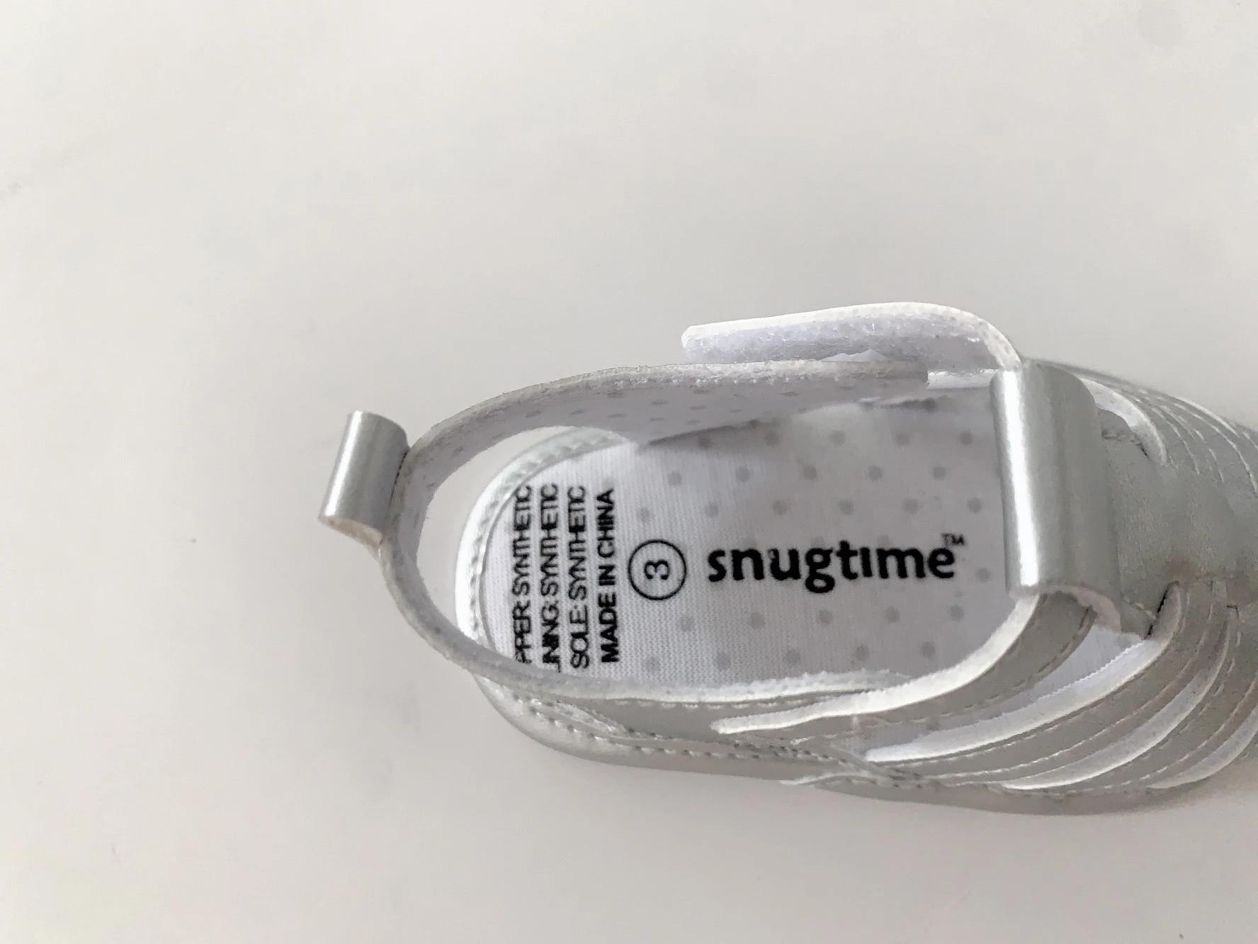 5 Snugtime Silver Sandal Size 5 SILVER, 5 of 5