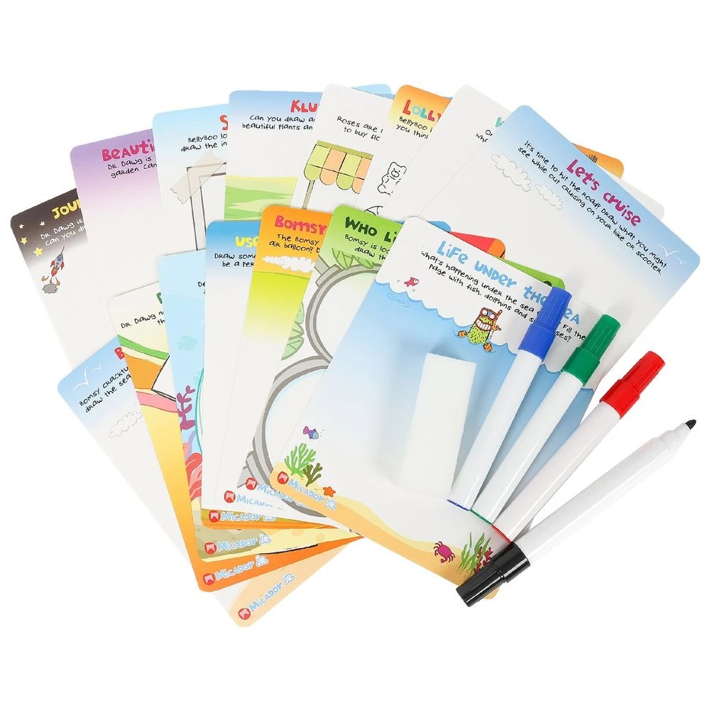 5 Micador jR Draw and Wipe Activities, 5 of 5