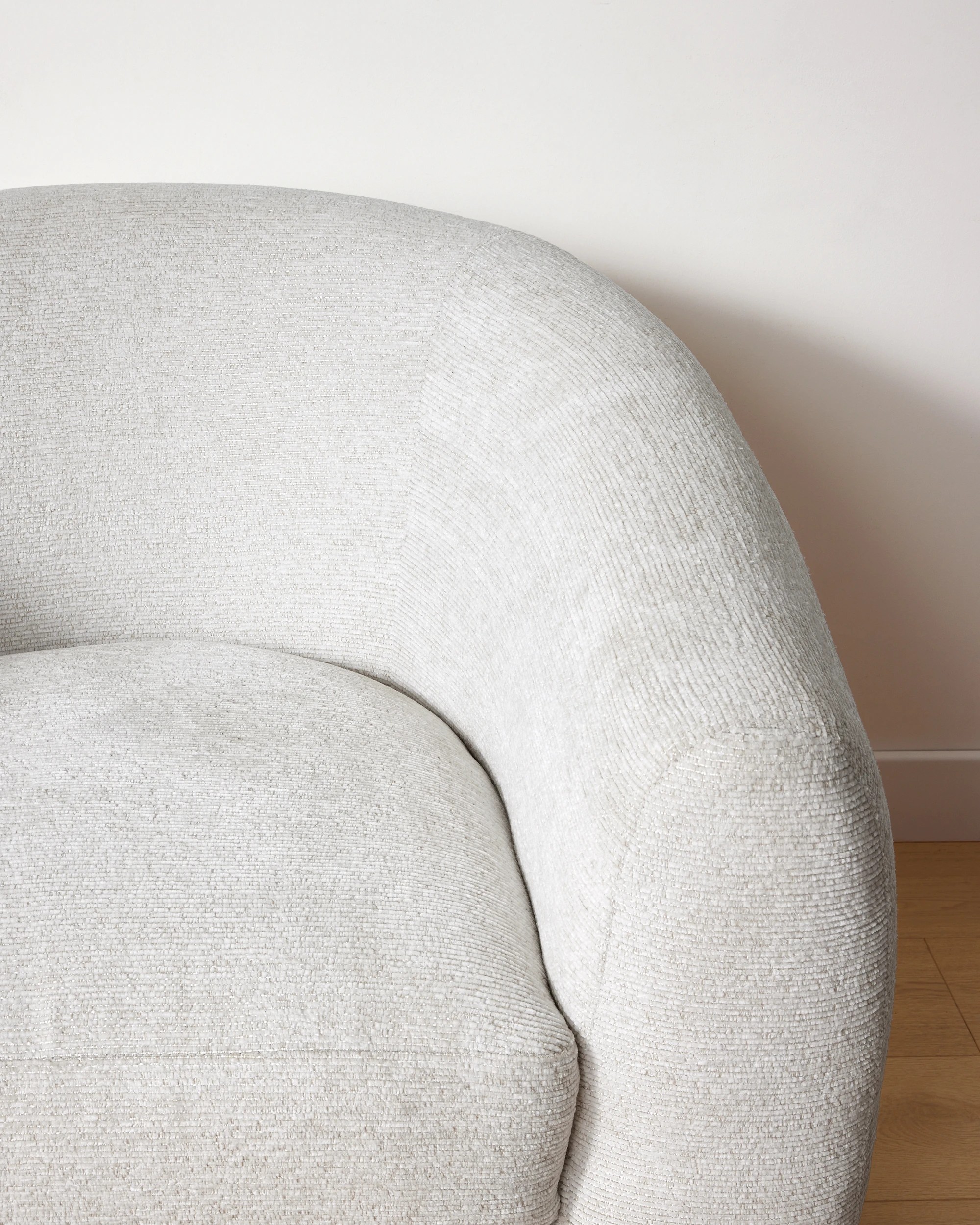 6 Hallie Lounge Chair - Cream, 6 of 9