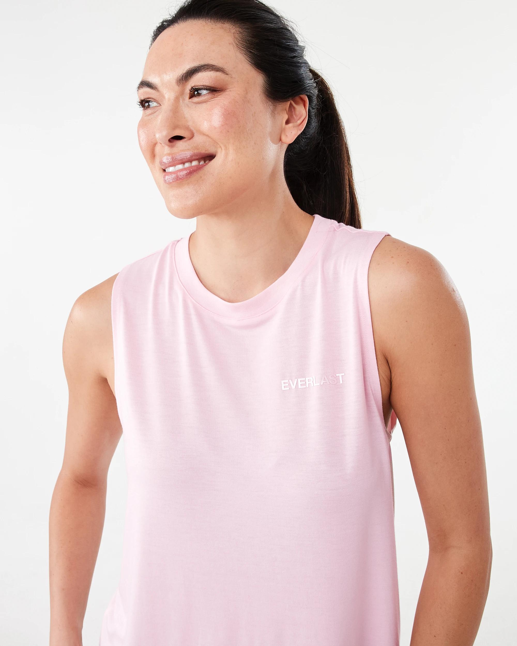 4 Everlast Womens Luxe Muscle Tank Fairy Flos, 4 of 6