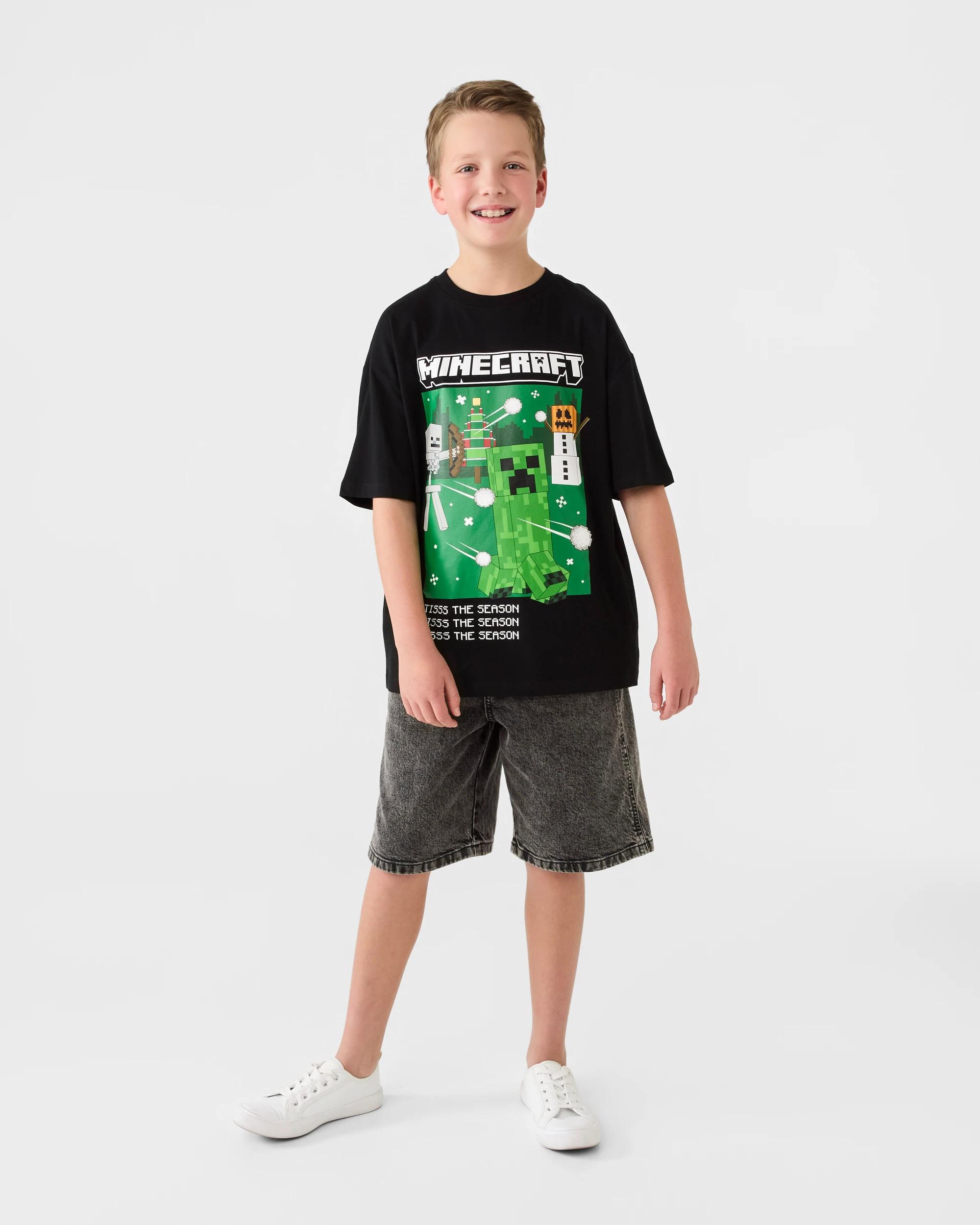 6 Minecraft License Christmas T-shirt Minecraft, 6 of 7