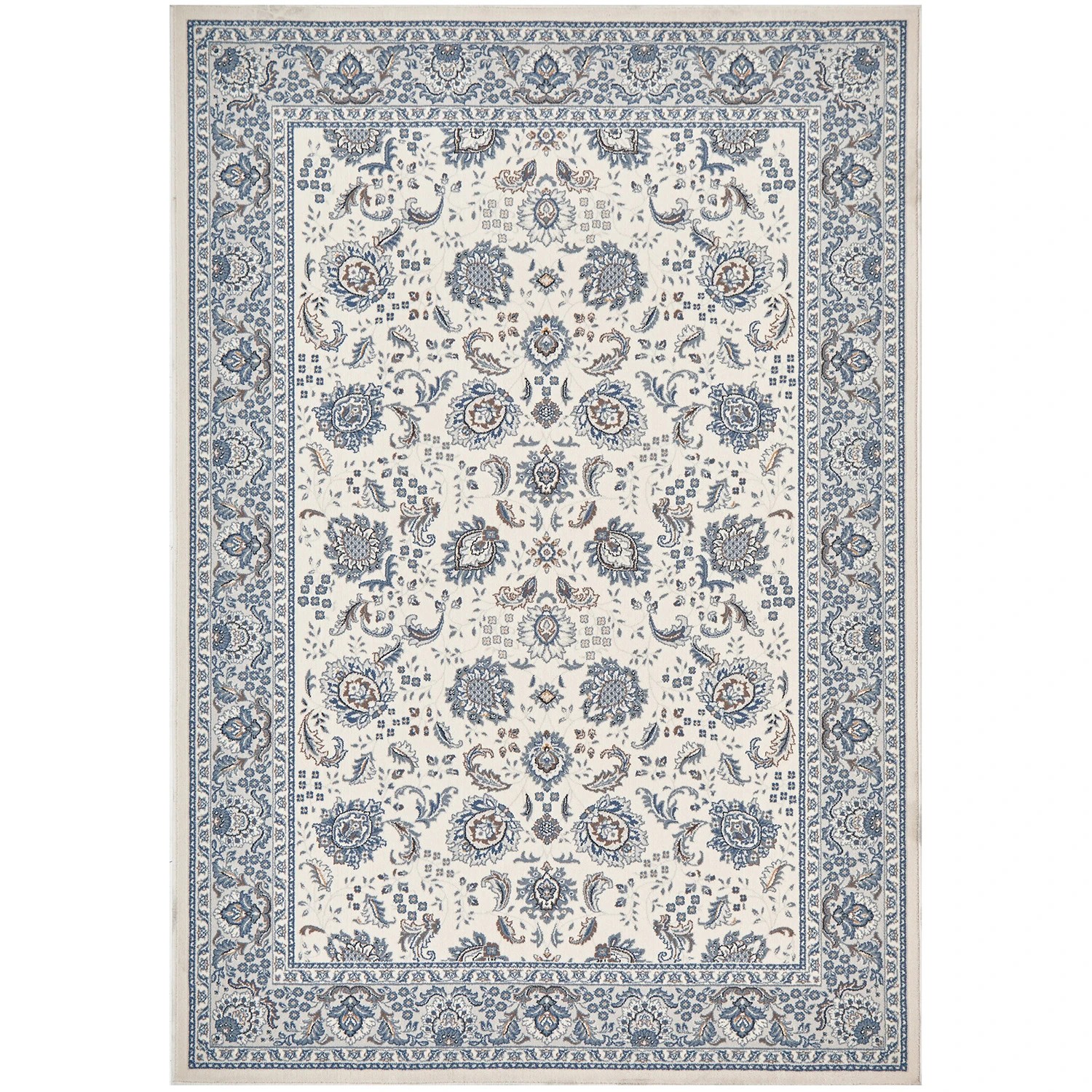 2 Common Ground Rugs Tempo Nain 340x240cm - Extra Large Power Loomed Wool Floor Rug - Beige, 2 of 7