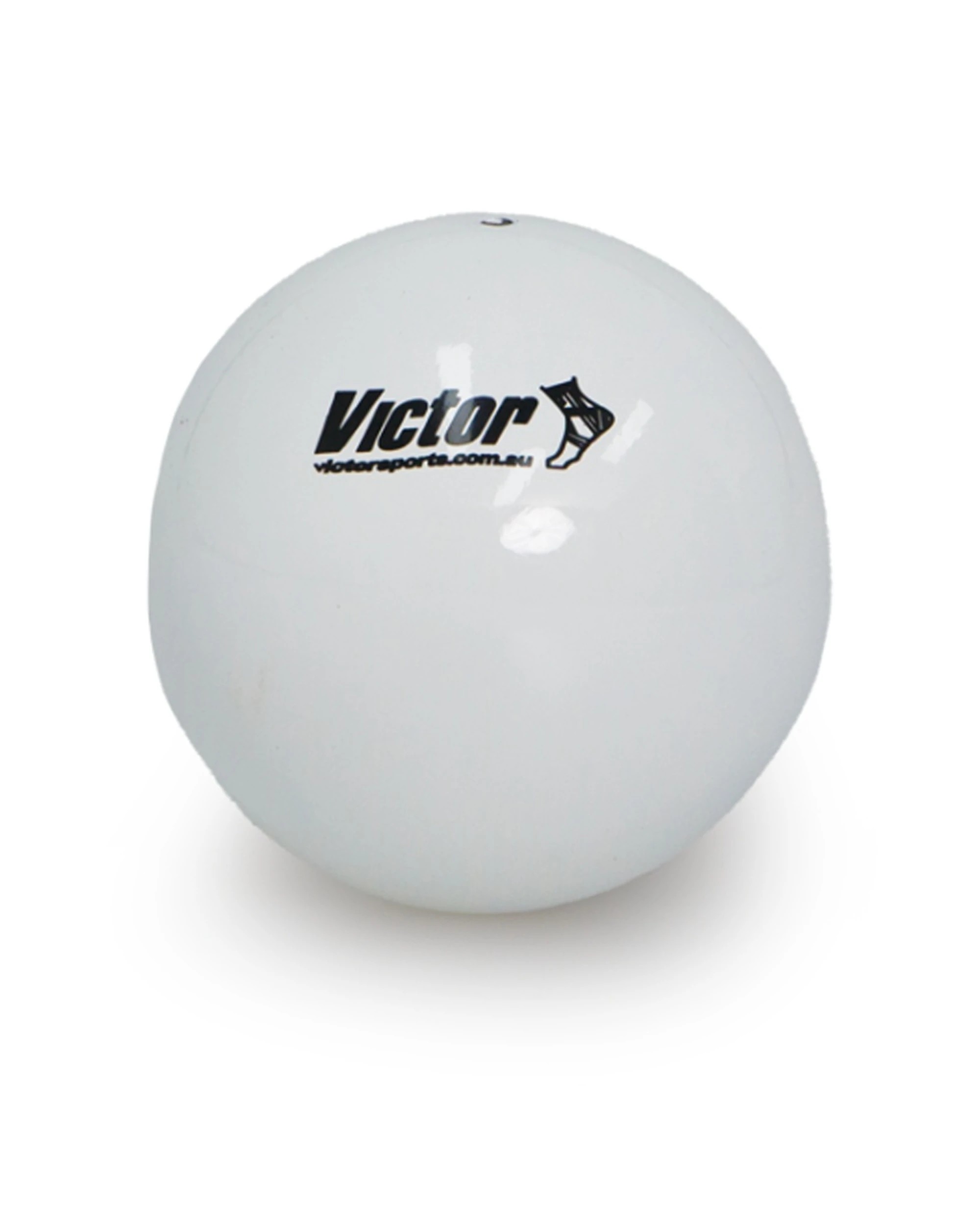 1 Victor Sports Shot Put Cast Iron Unturned Training Weight 3kg - White, 1 of 1