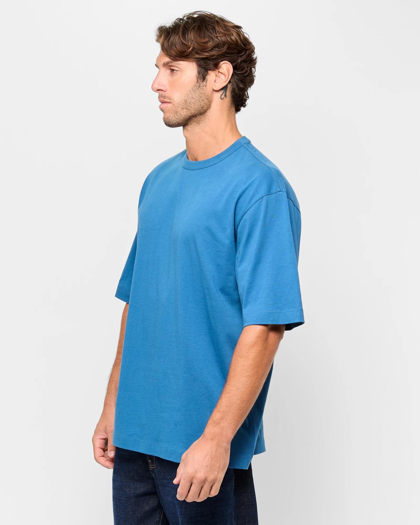 3 Target Australian Cotton Oversized T-shirt DARK BLUE, 3 of 5