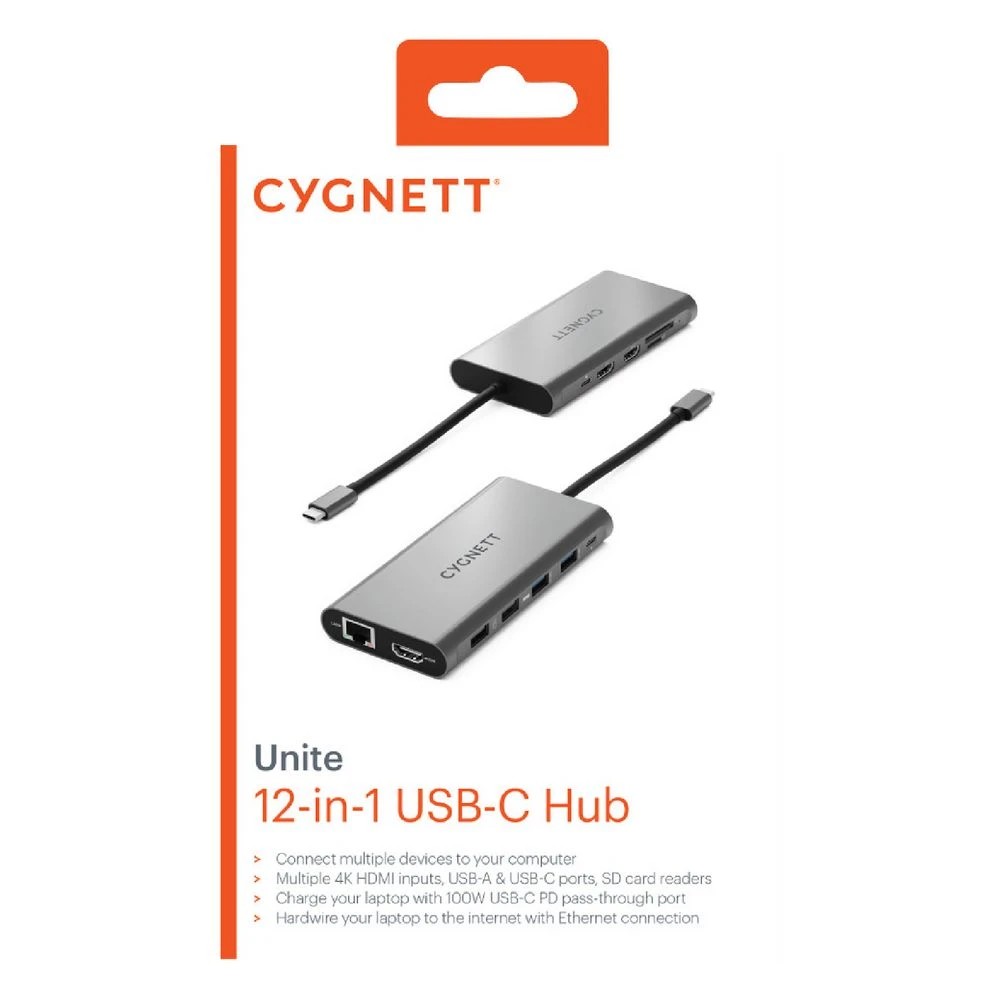 6 Cygnett Unite ConnectPlus 12-in-1 USB-C Hub (Triple HDMI), 6 of 8