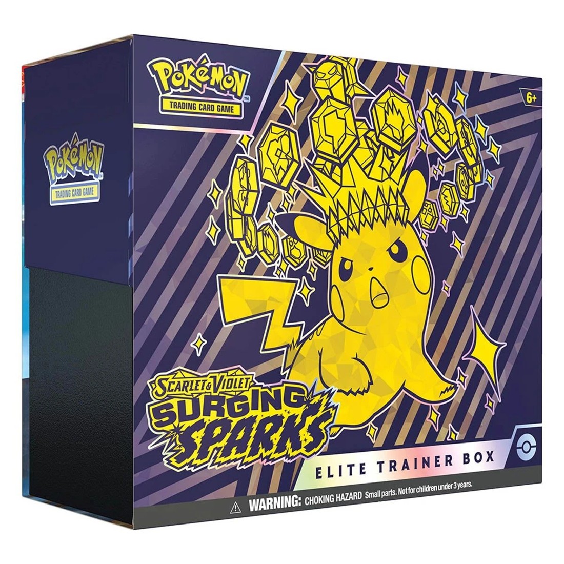 1 Pokemon Trading Card Game: Scarlet & Violet Surging Sparks Elite Trainer Box, 1 of 8