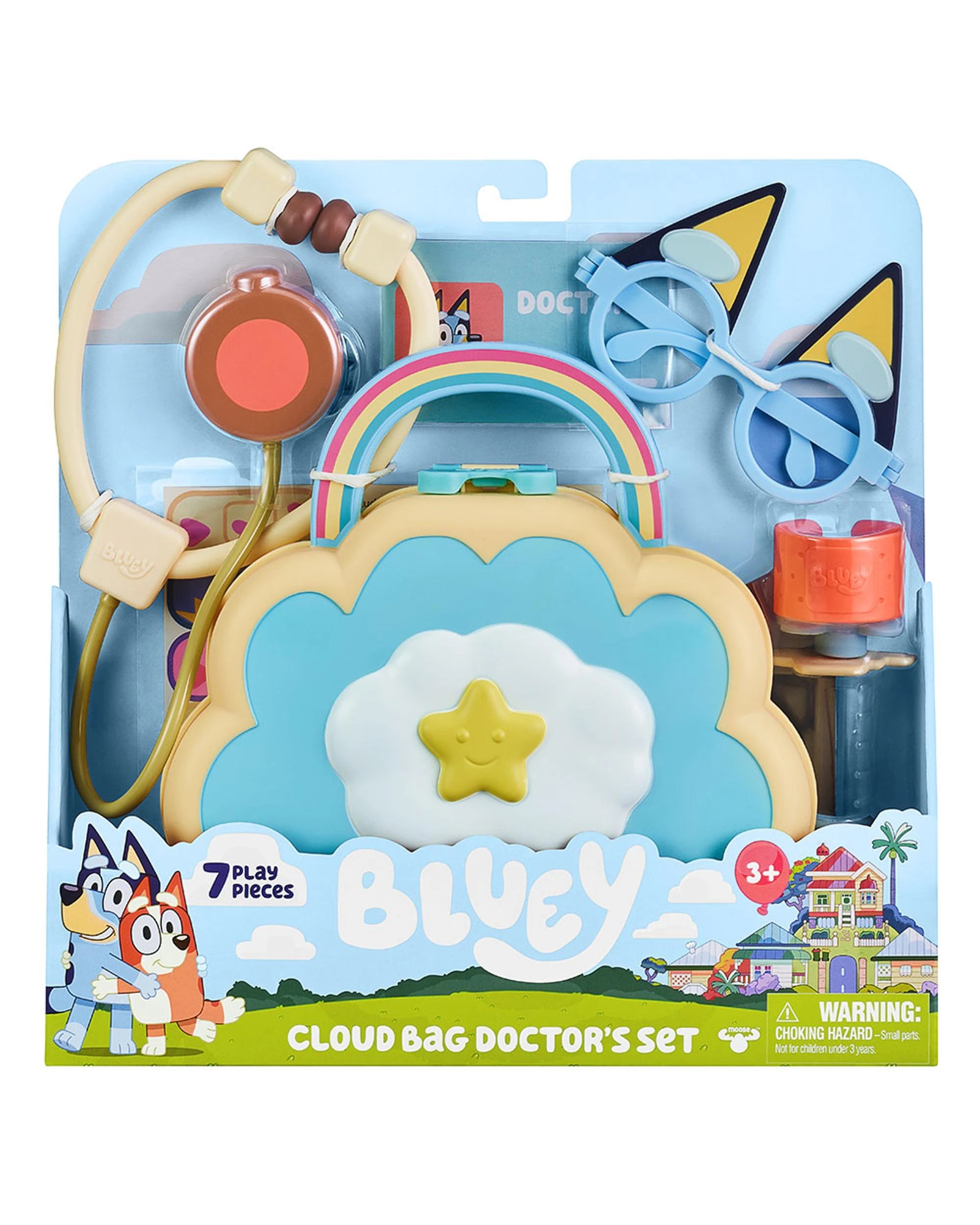 1 Bluey Cloud Bag Doctor's Set, 1 of 6