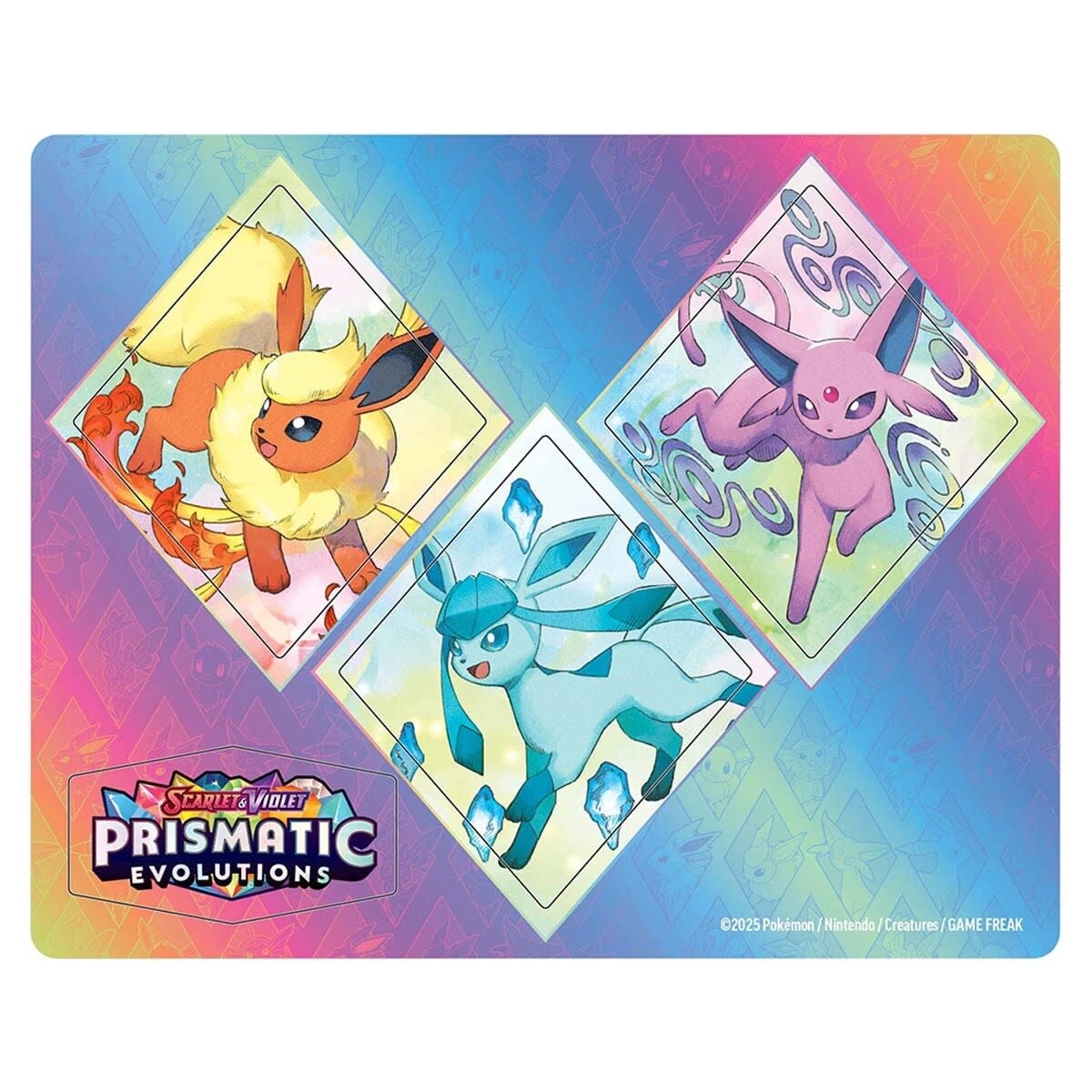 5 Pokemon Trading Card Game: Scarlet and Violet Prismatic Evolution Tech Sticker Collection - Assorted, 5 of 8