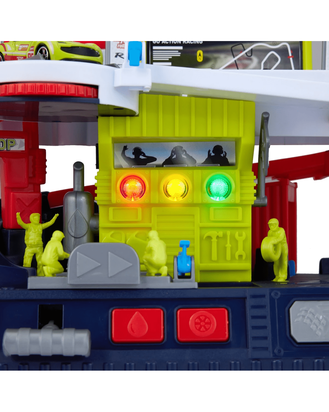 8 Lights and Sounds Pit Stop Play Set - Assorted, 8 of 10