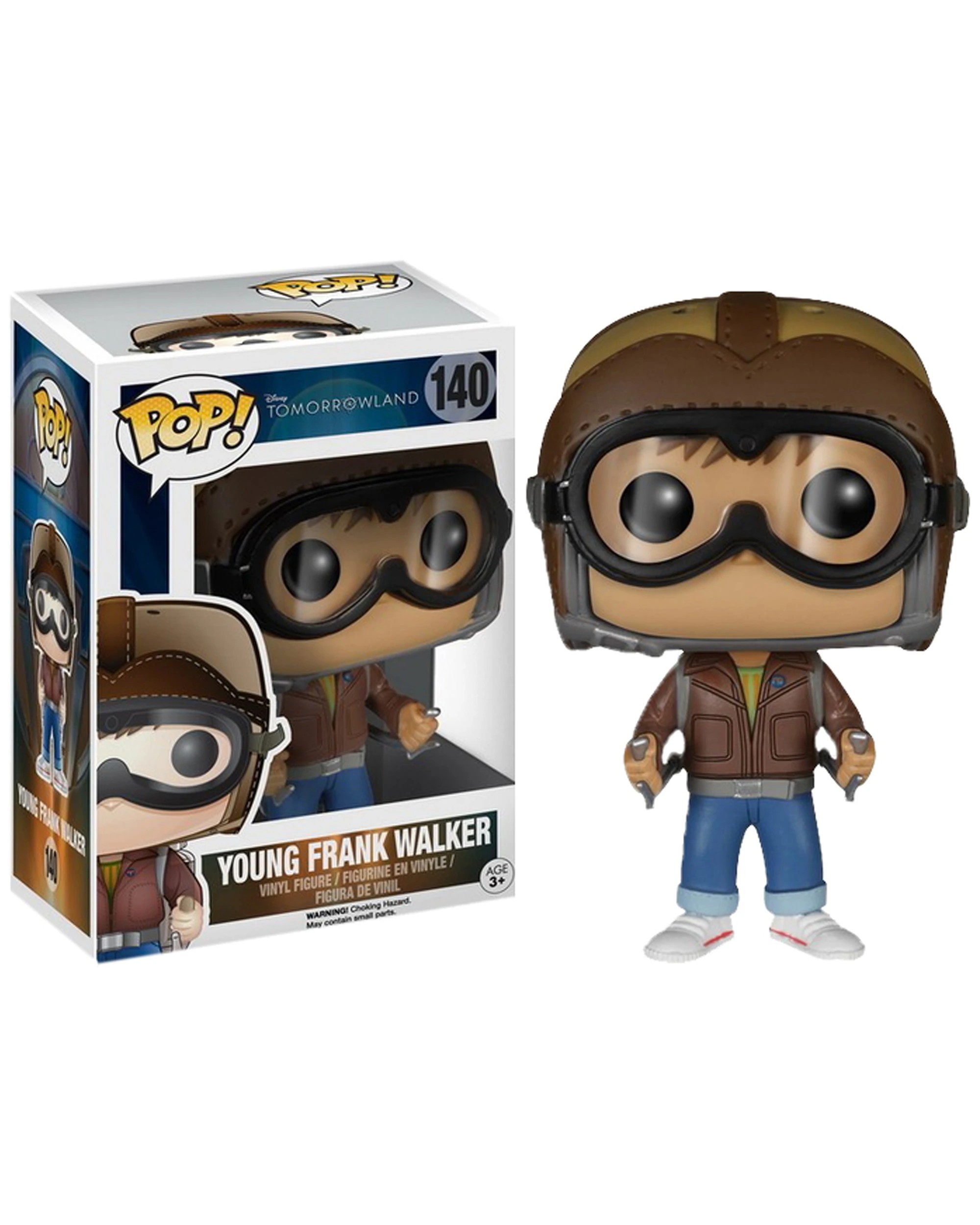 1 Pop Vinyl Figurine Tomorrowland - Young Frank Walker Collectible Toy 10cm - Multi, 1 of 3