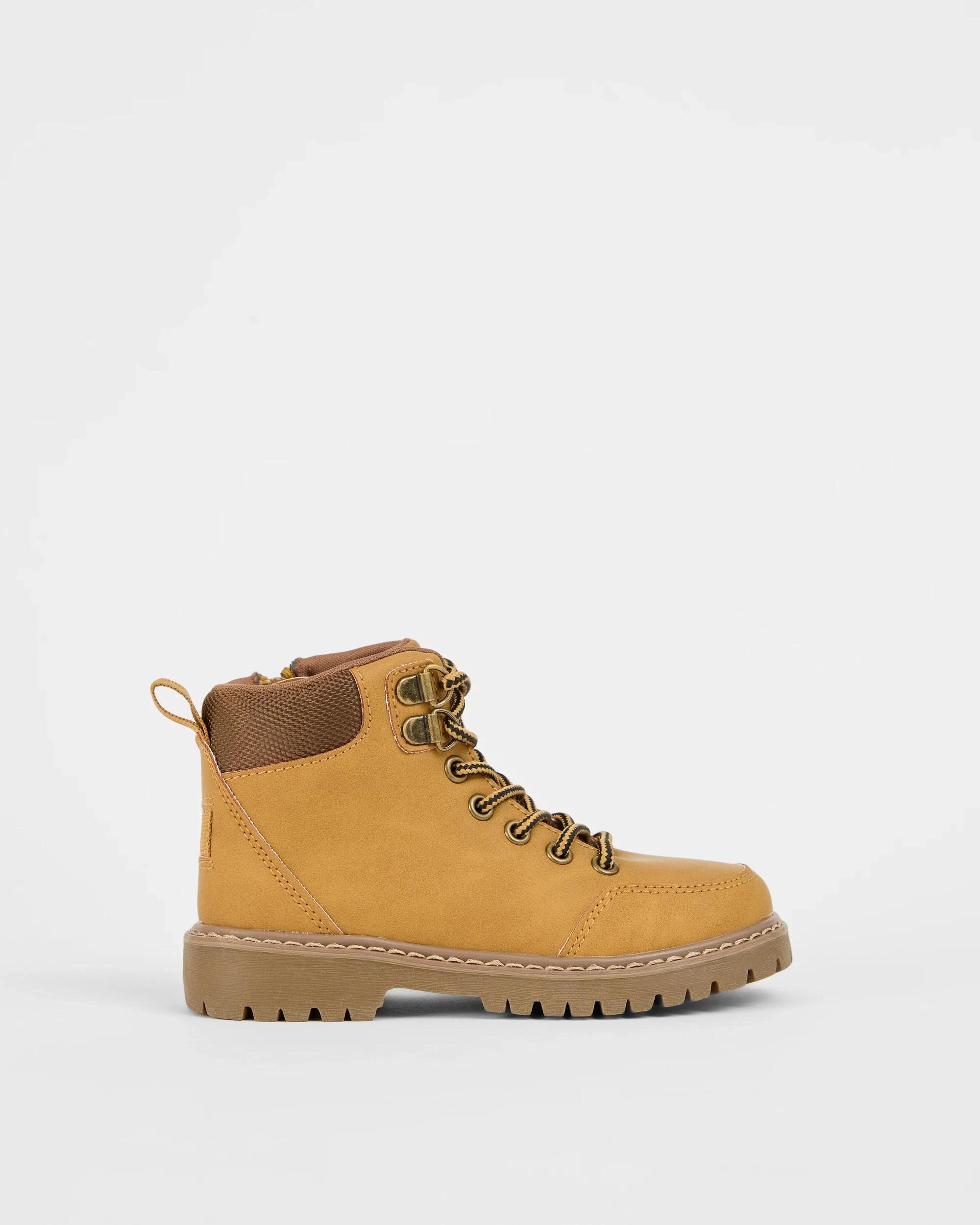 1 Target Kids Hiking Boots WHEAT, 1 of 3