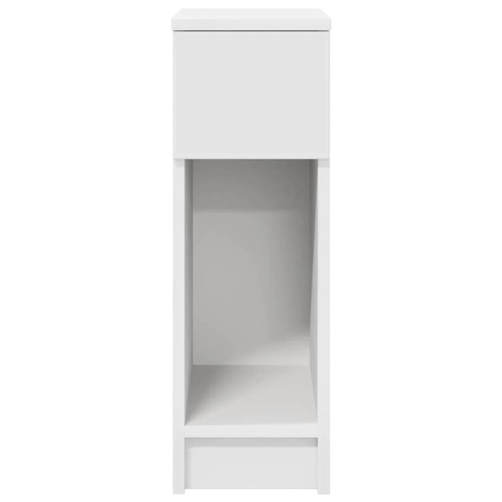 4 vidaXL bedside cabinet - White, 4 of 9