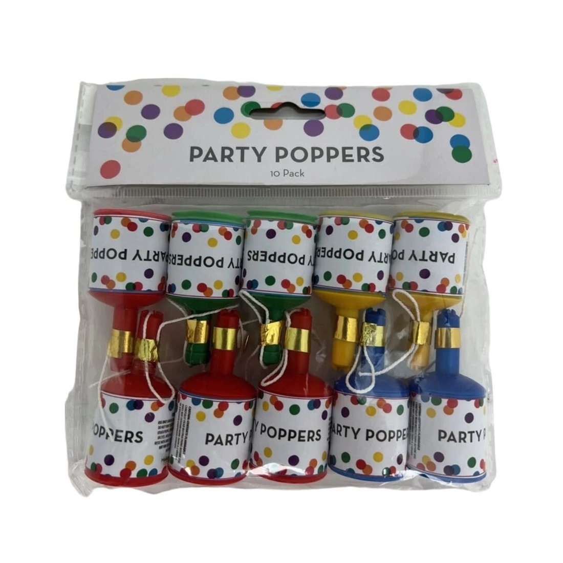 1 10 Pack Party Poppers, 1 of 1