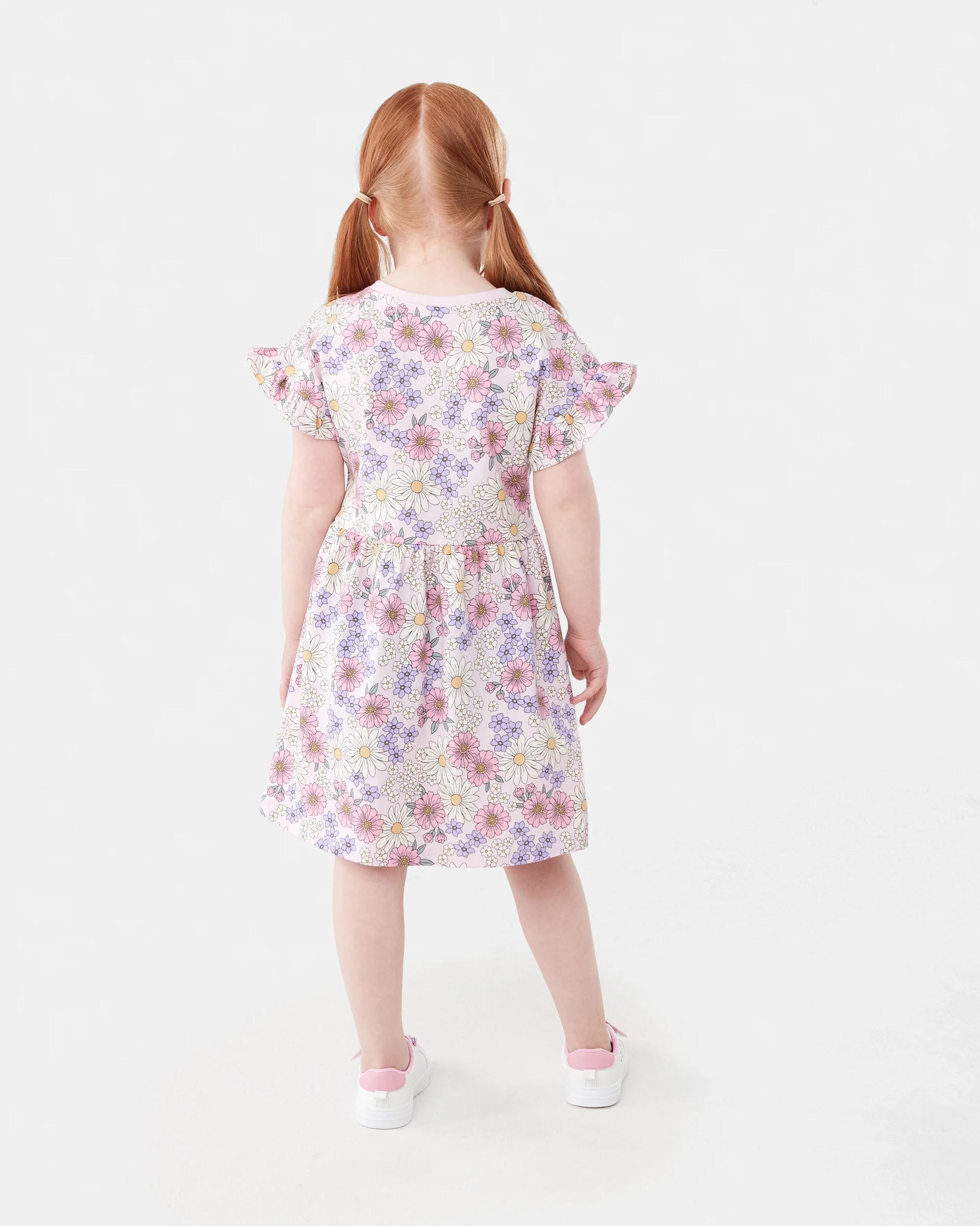 8 Jersey Dress Pnk Floral, 8 of 8