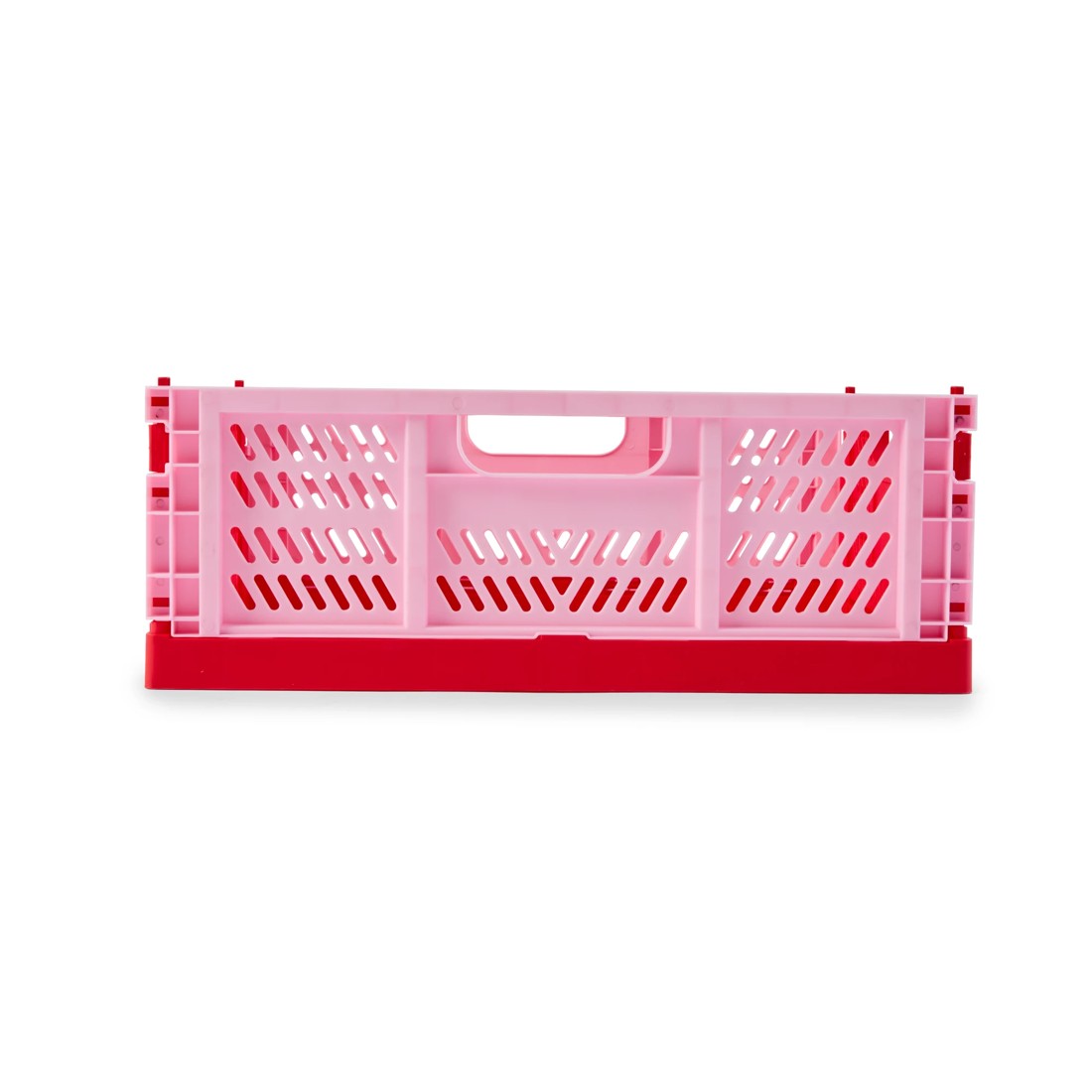6 15L Collapsible Crate - Medium, Red, 6 of 10