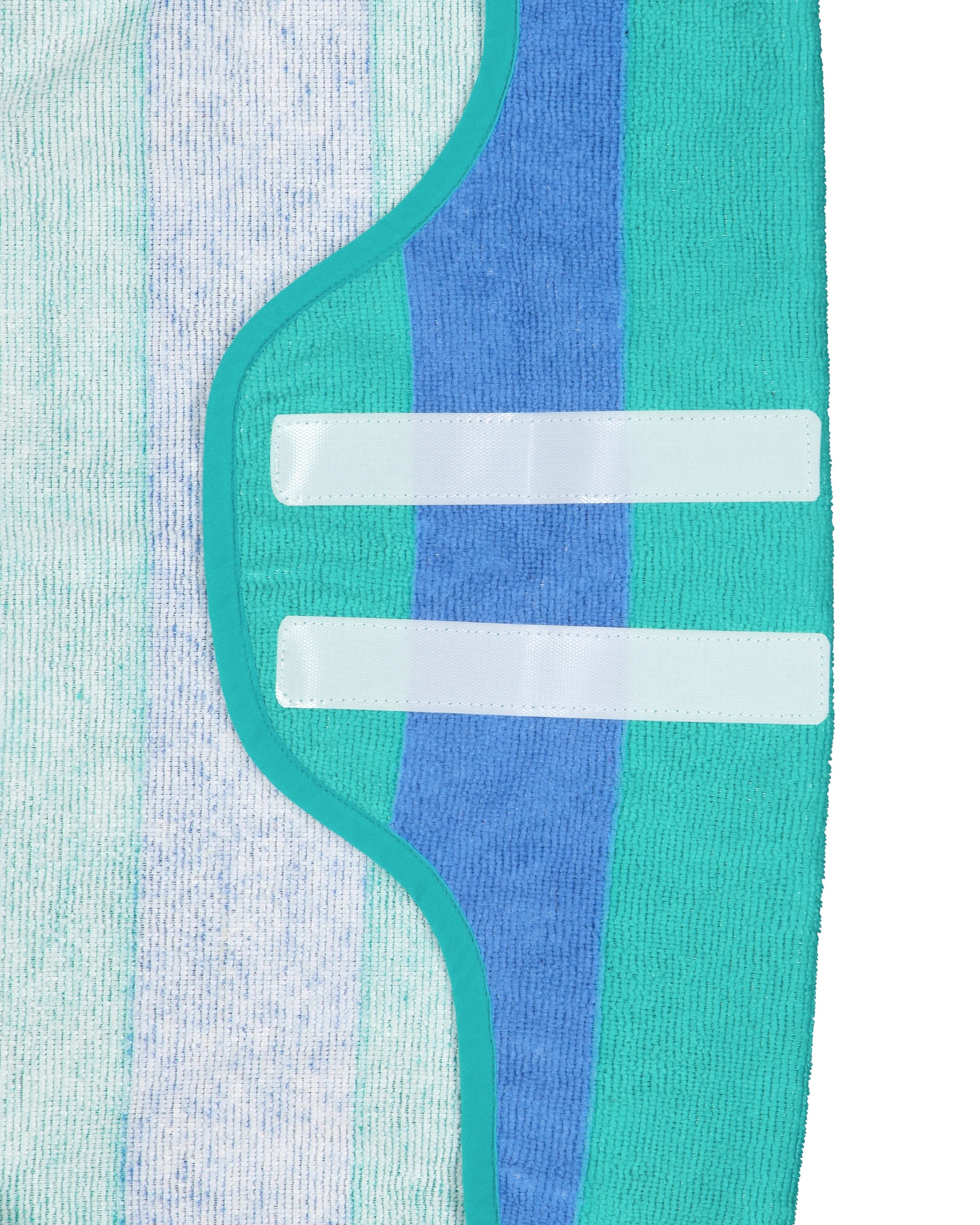 8 Pet Thick Stripe Towel - Medium, Blue, 8 of 10