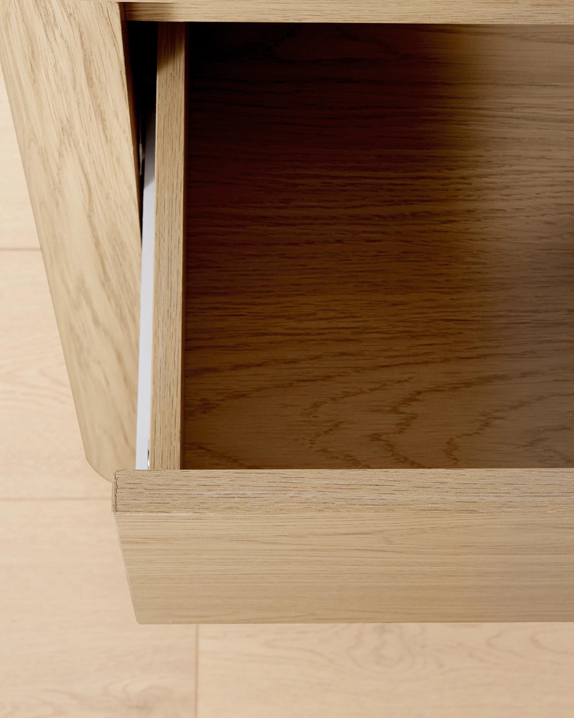5 Miles 3 Drawer Chest - Oak, 5 of 6