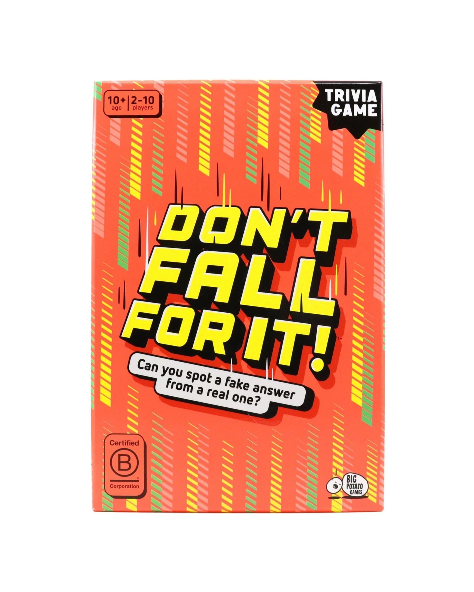 6 Don't Fall For It Card Game, 6 of 7